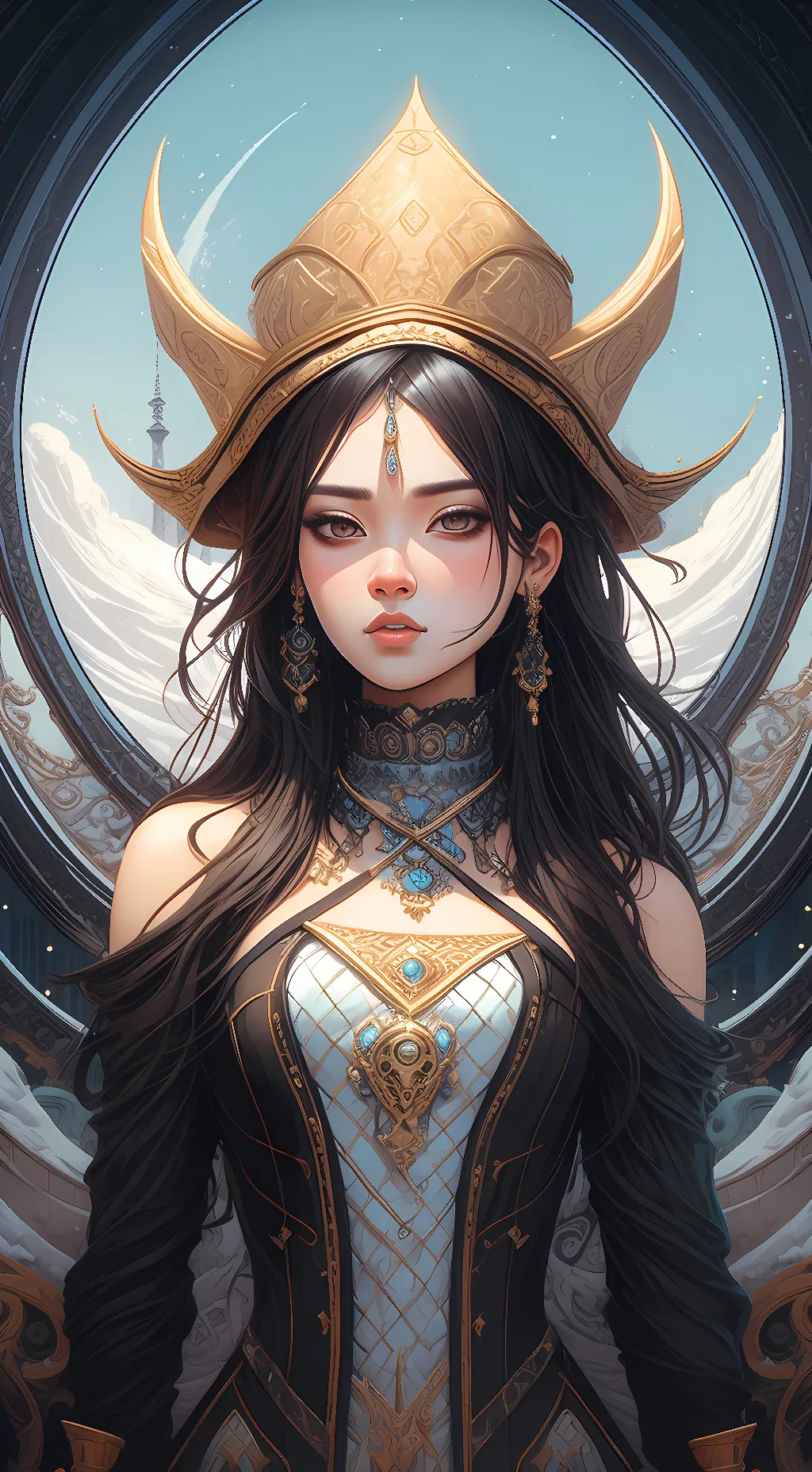 ai character: Mika background