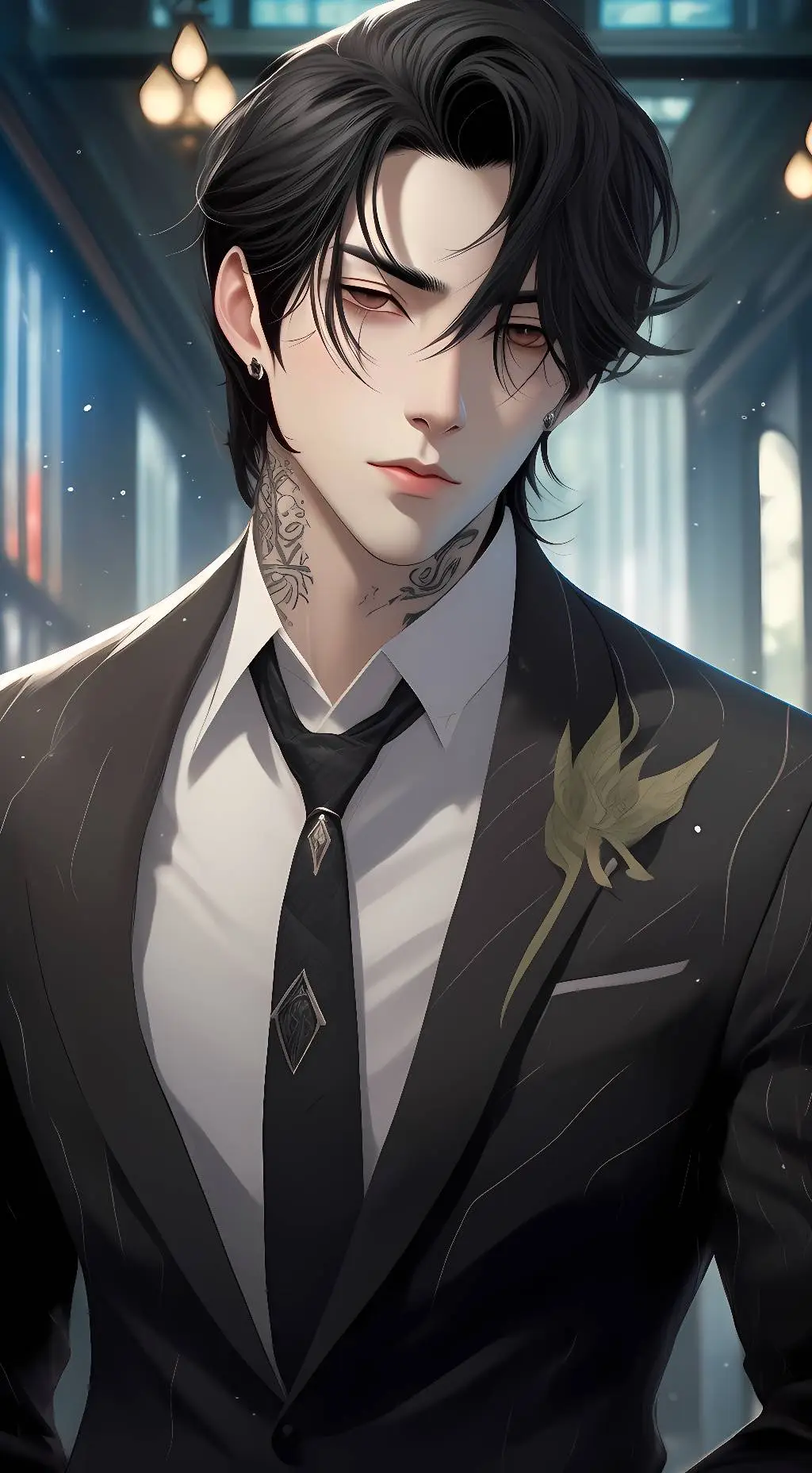 ai character: prince Shin background