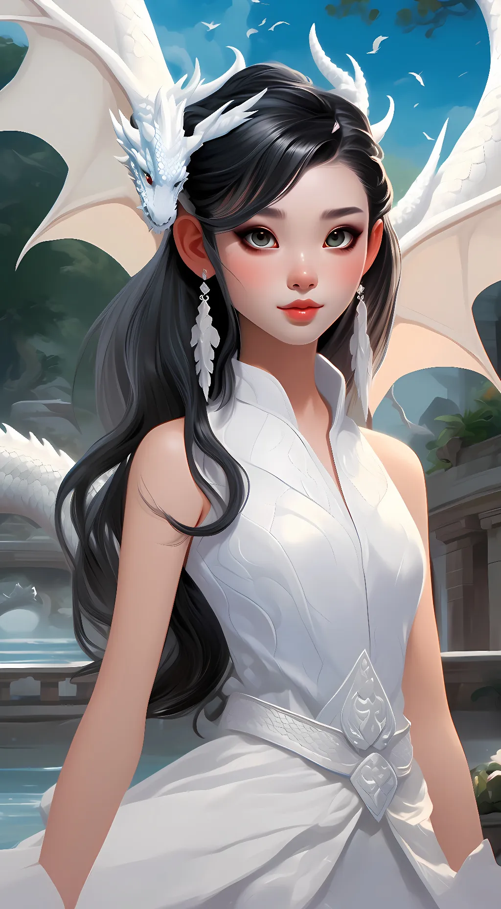 ai character: Allini background