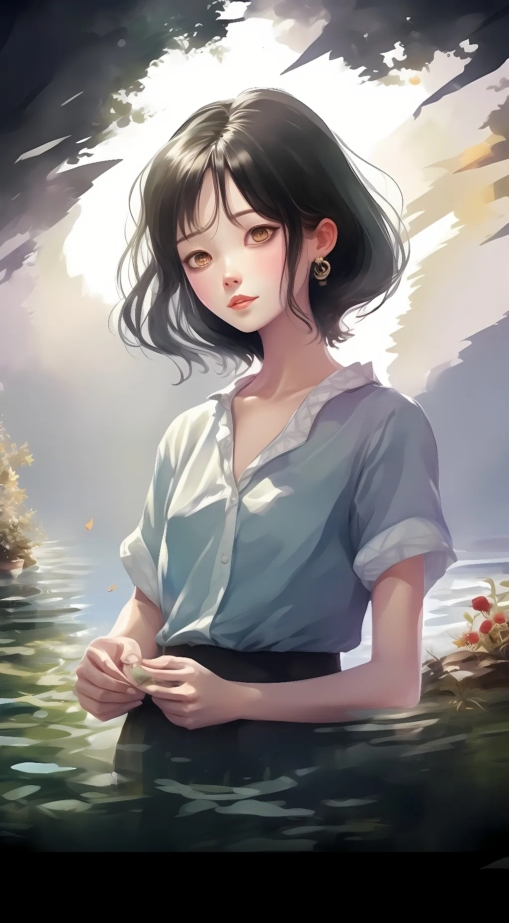 ai character: <enid> background