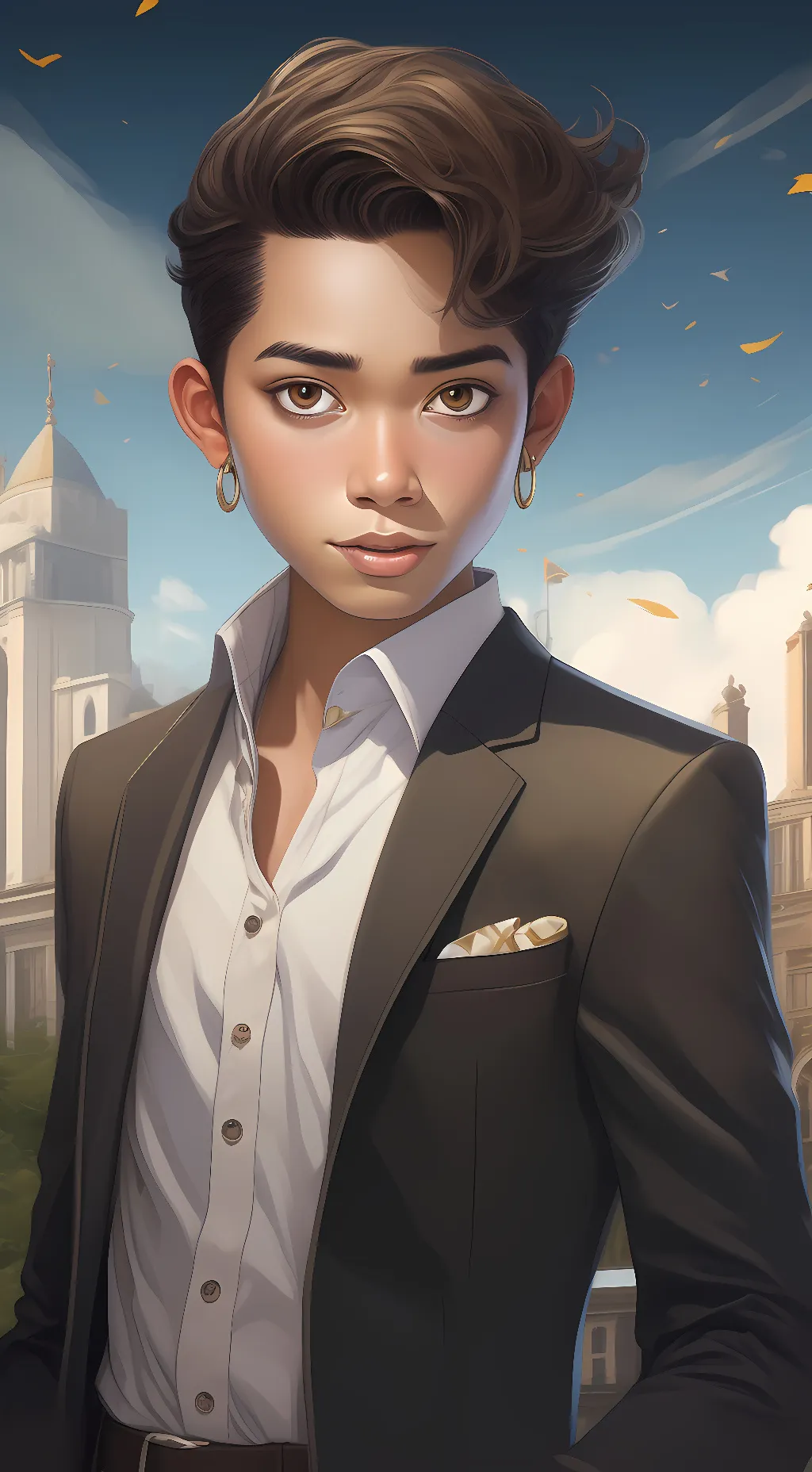 ai character: camryn background