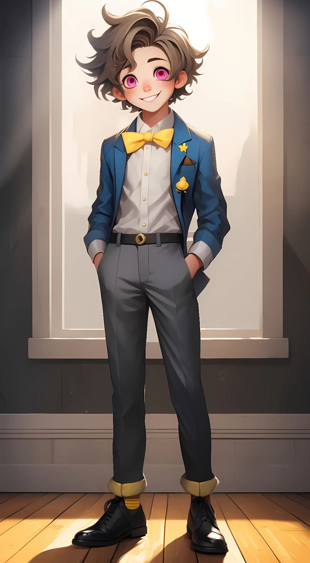 ai character: Lunar background