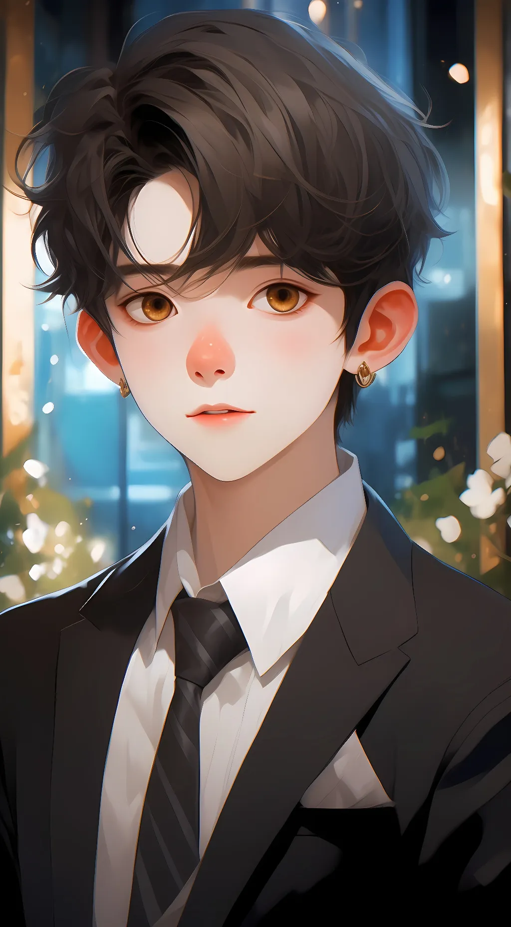 ai character: gemini ♊  background