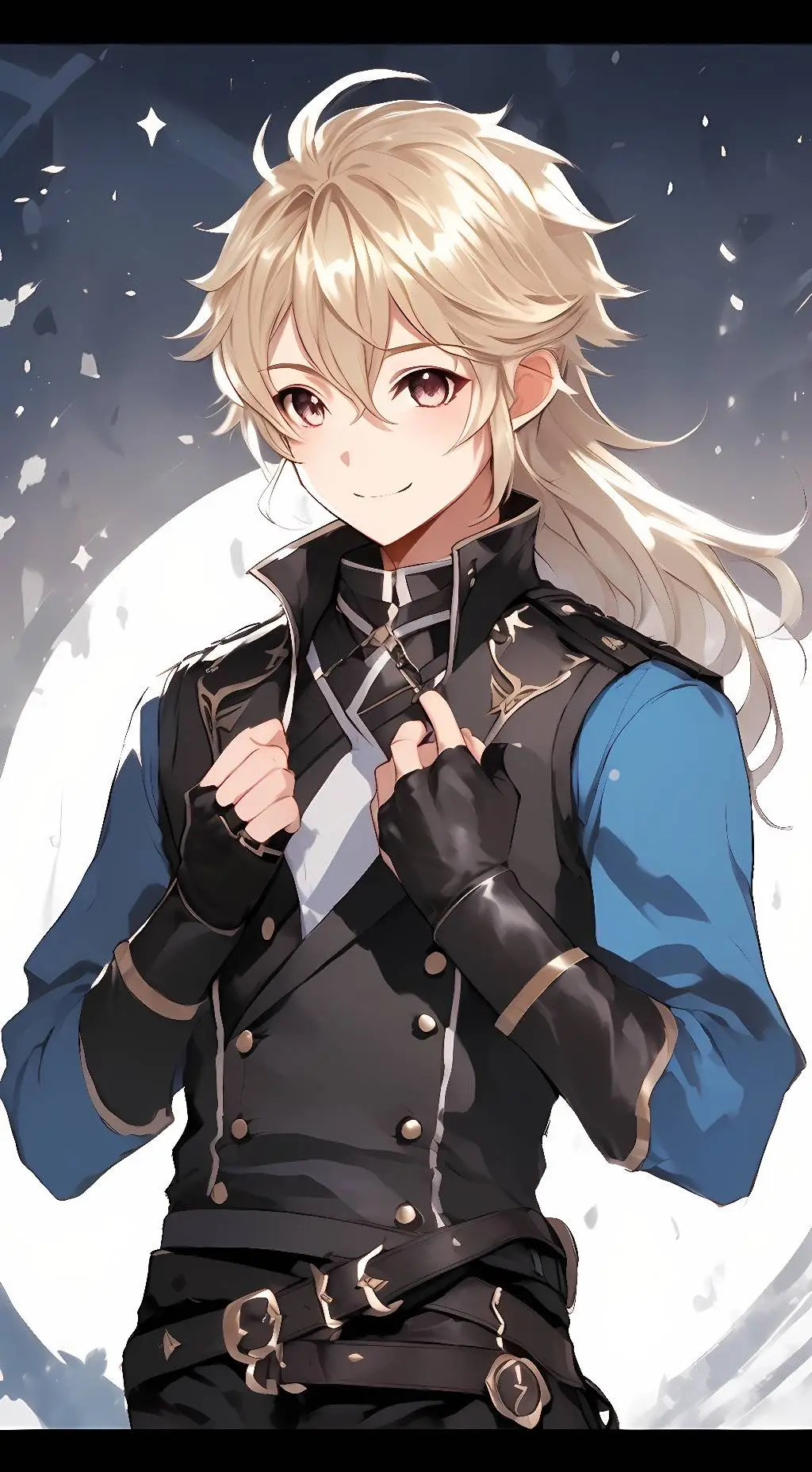 ai character: Theo background