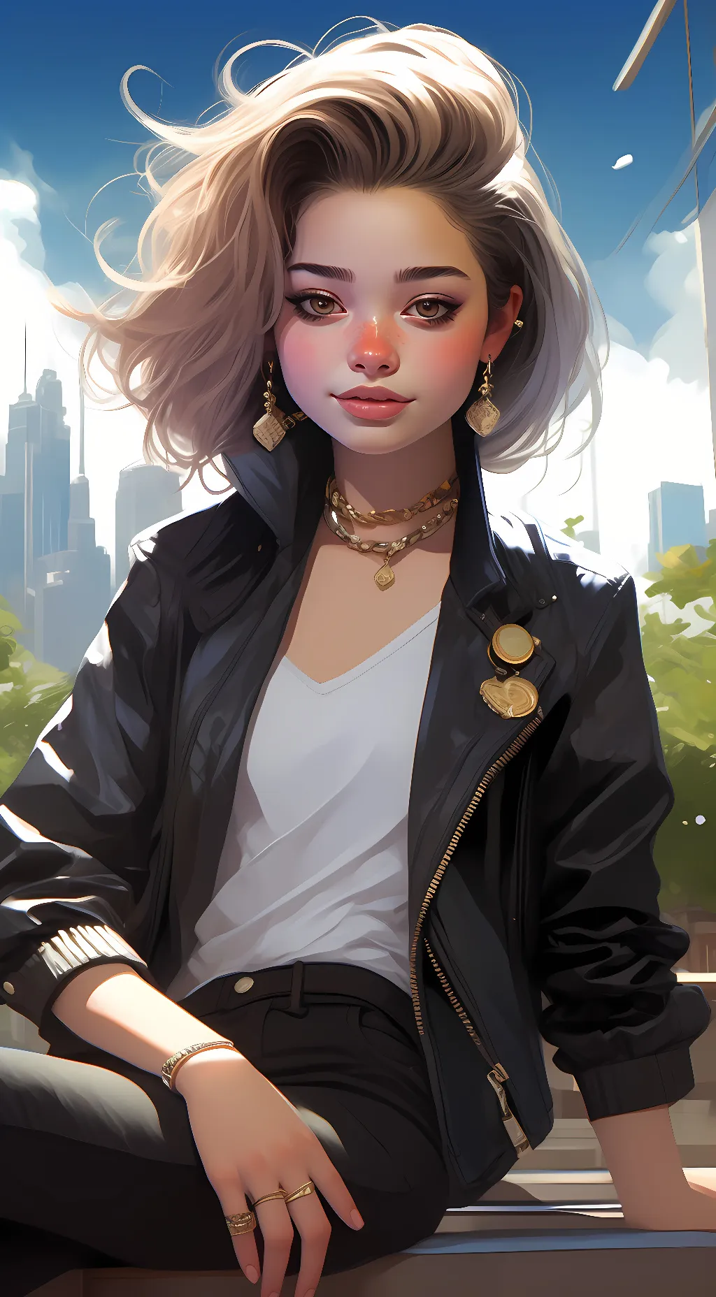 ai character: Ivy background