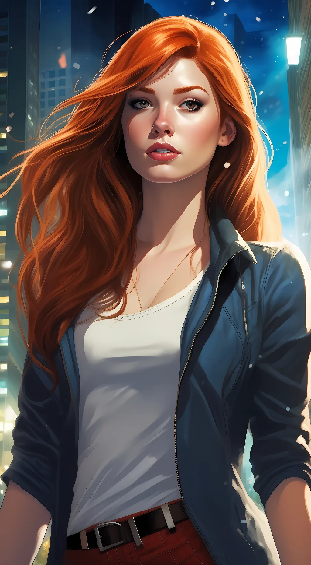 ai character: mary jane watson background
