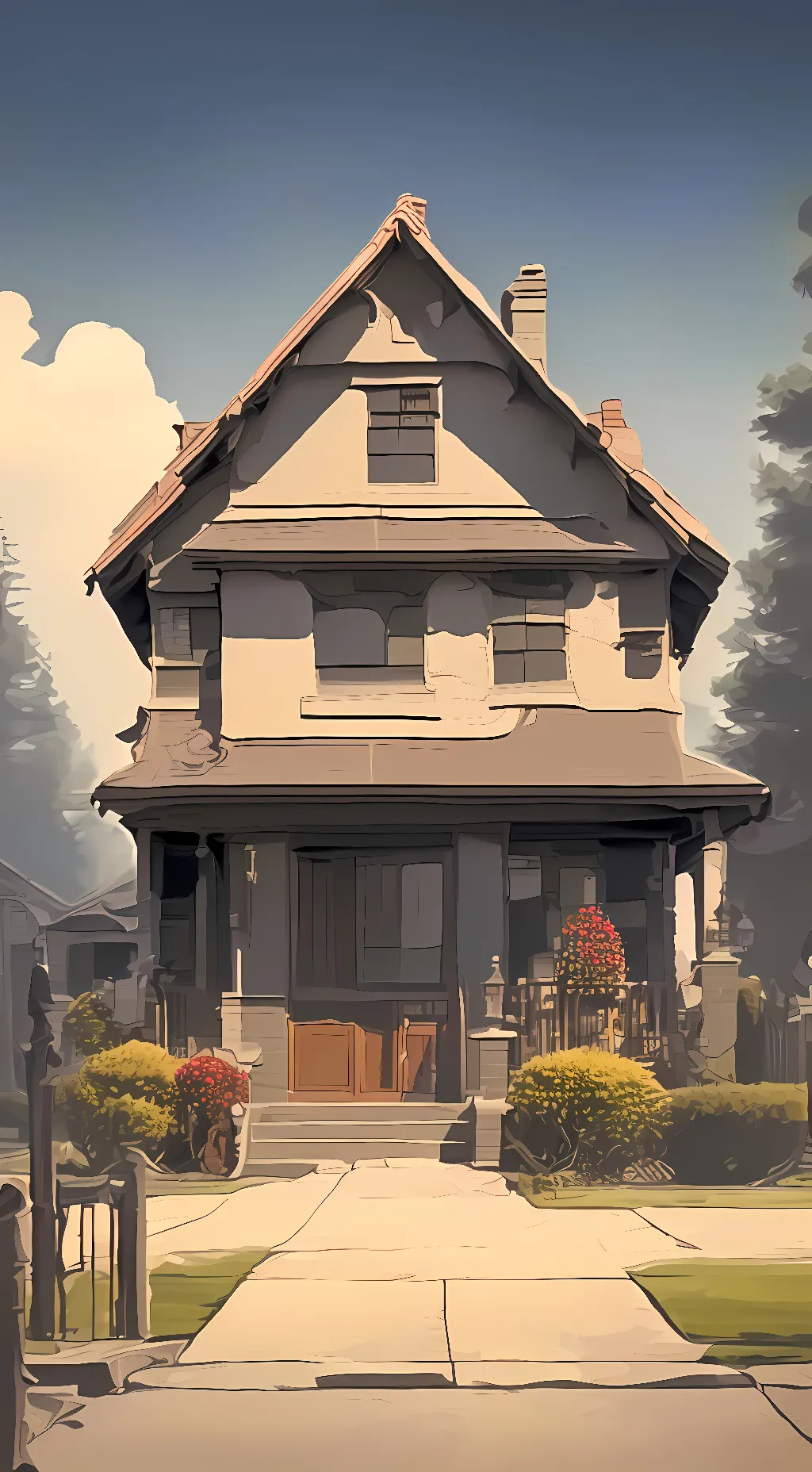 ai character: KNOWS UR ADRESS. background