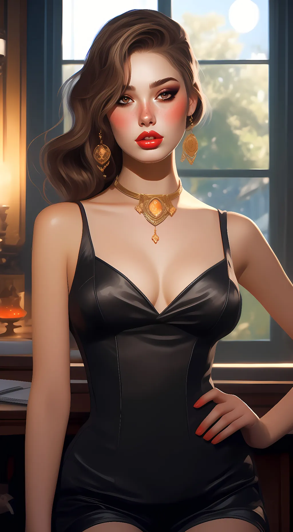 ai character: my girlfreind background