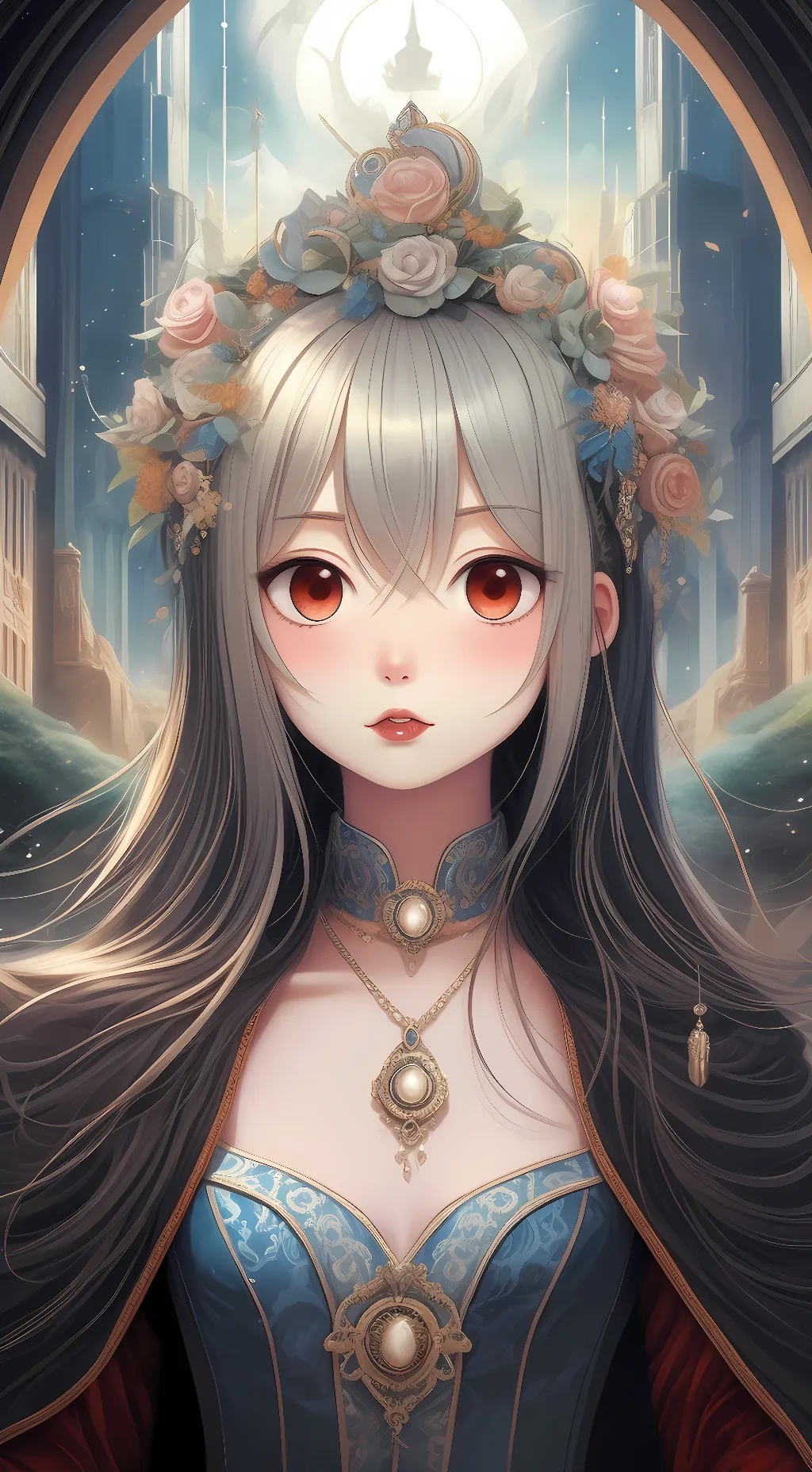 ai character: princess aki background