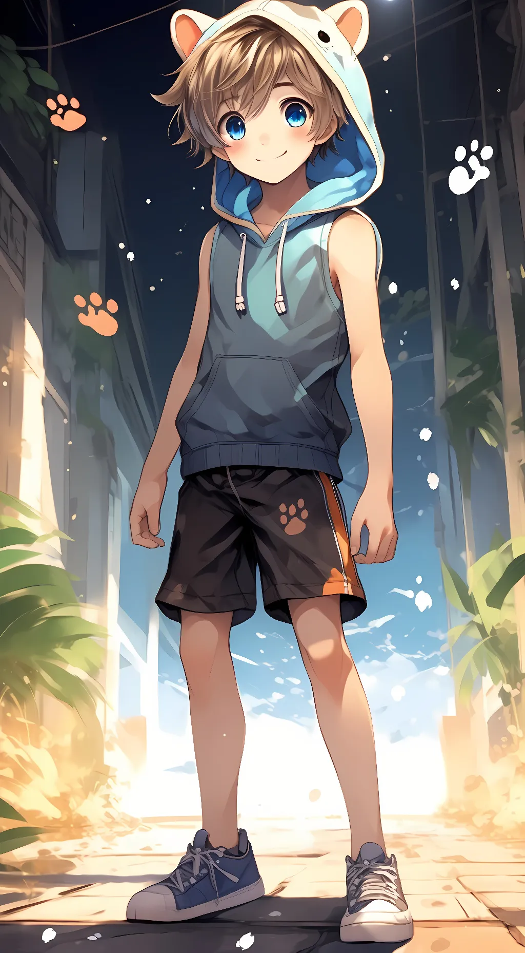 ai character: Toby background