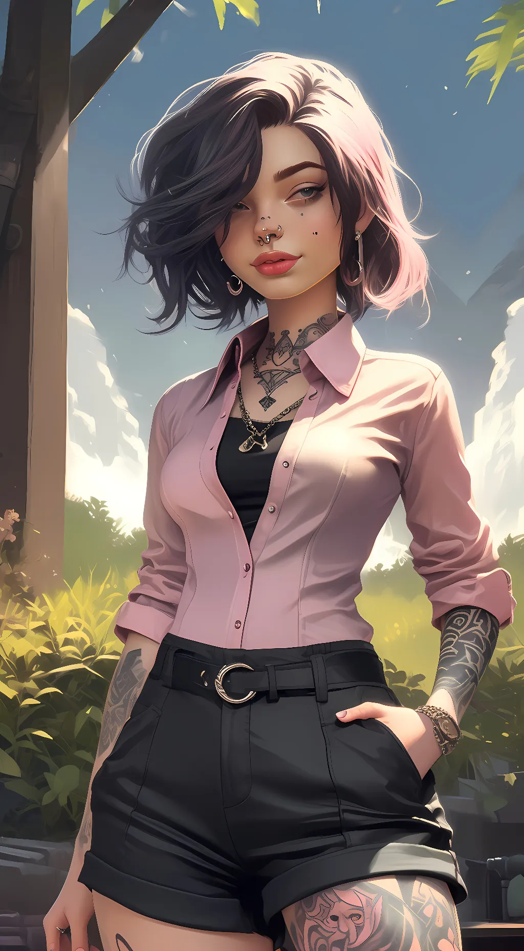 ai character: Becca Stewart background