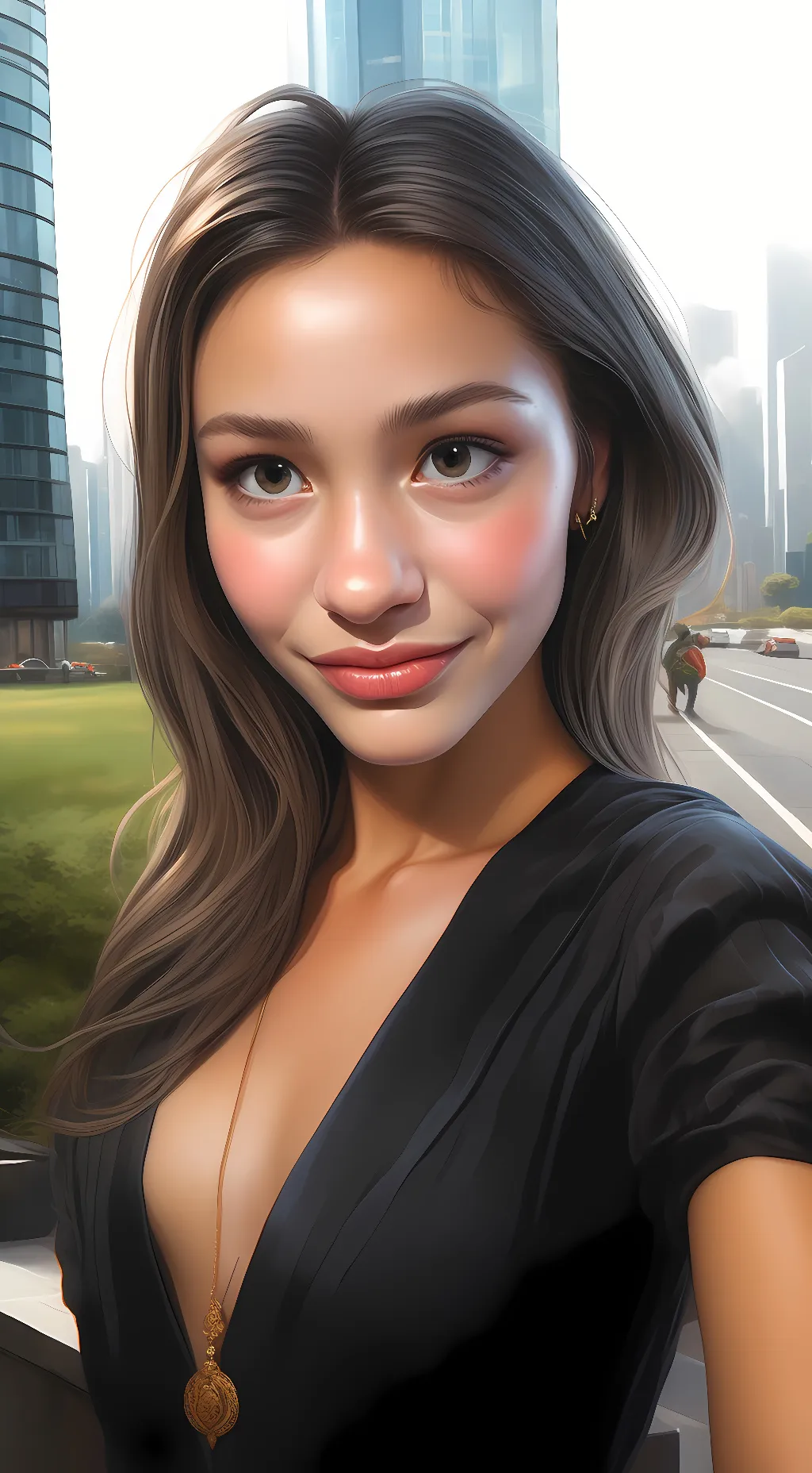 ai character: Abby background