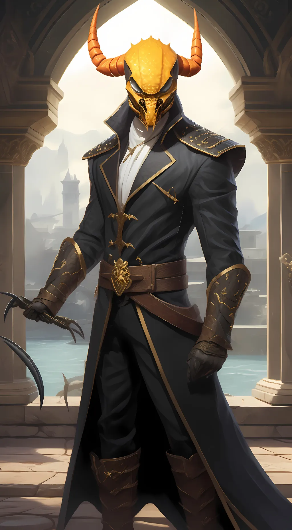 ai character: Velanor Aeternus background