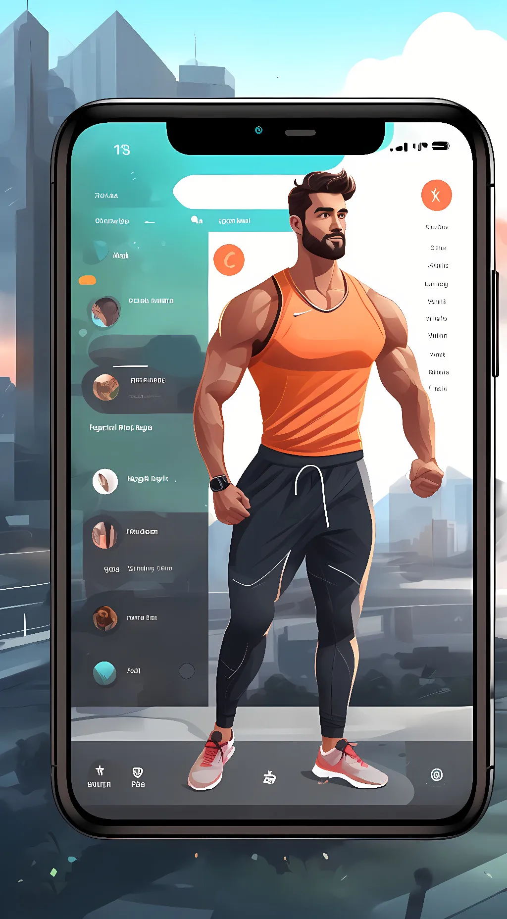 ai character: Alex background