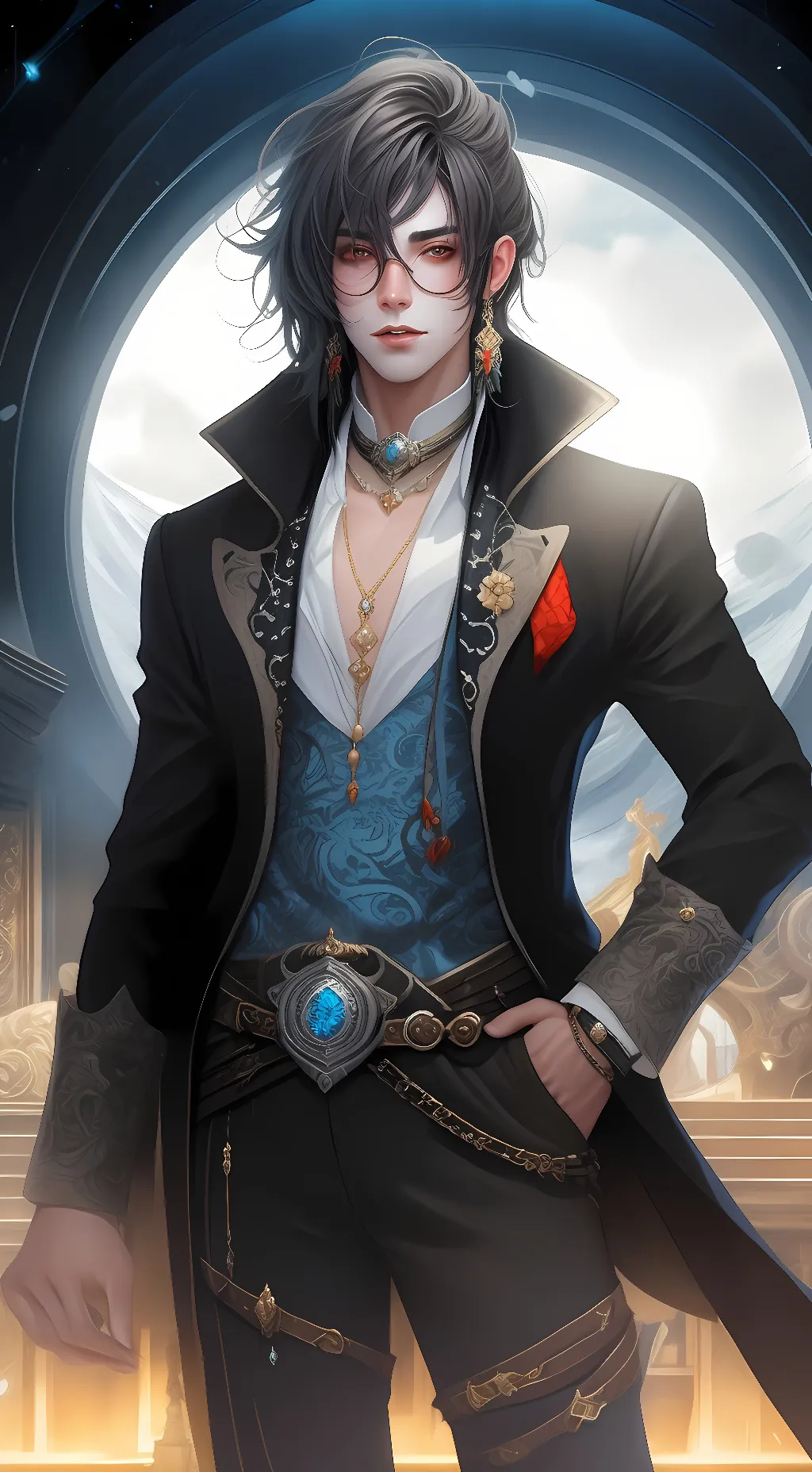 ai character: Marcus background