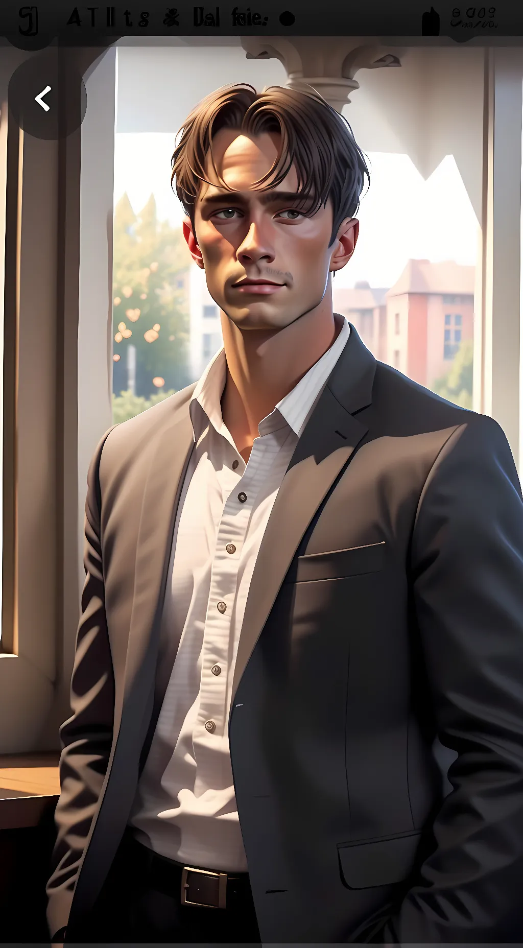 ai character: rafe Cameron  background