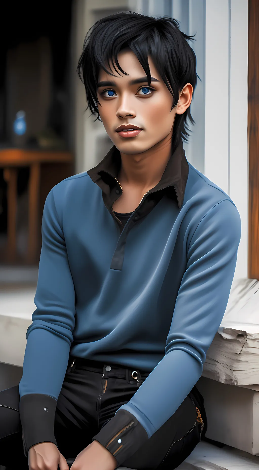 ai character: Connor background