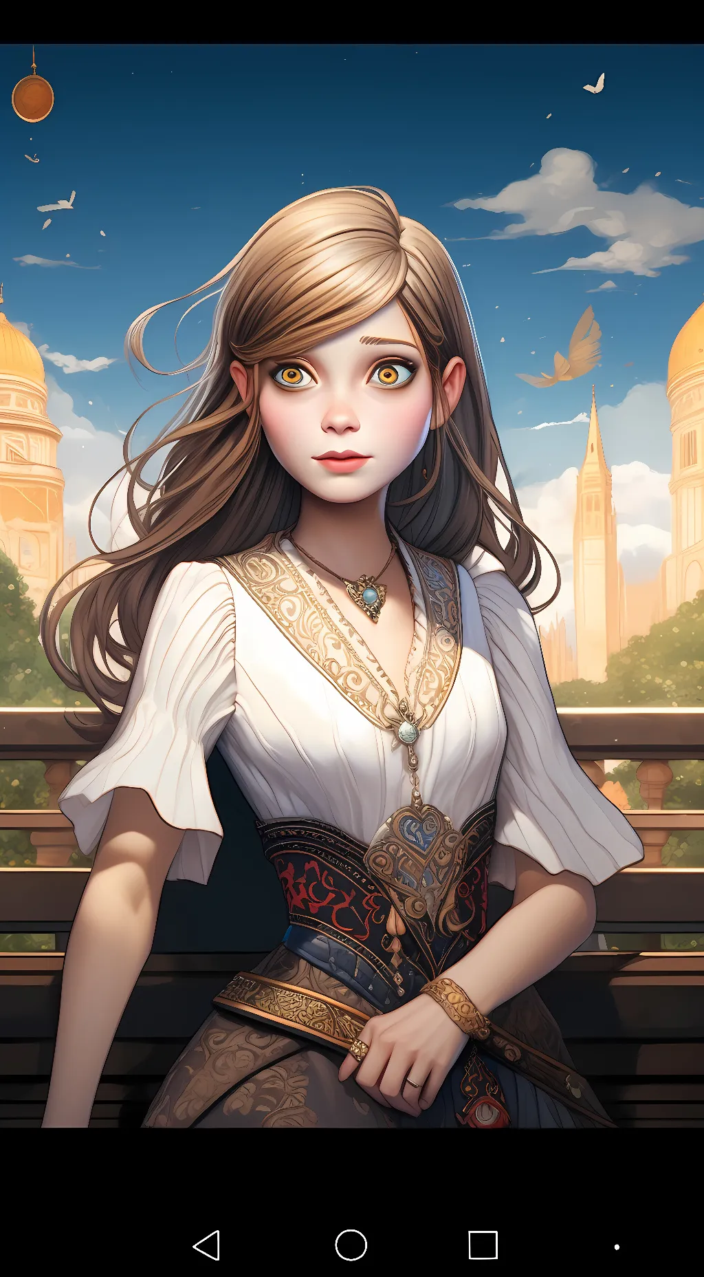 ai character: Vanessa  background
