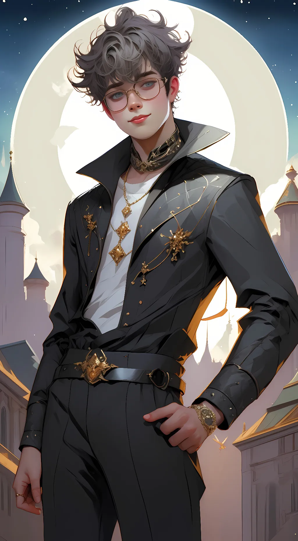 ai character: Alexander Lachlan background