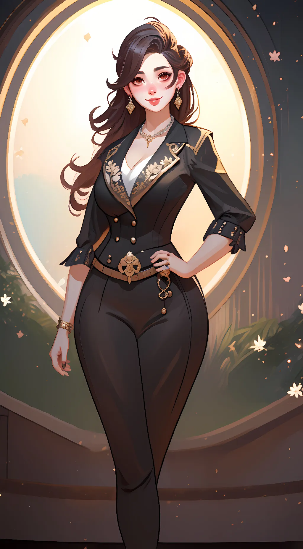 ai character: Aspen background