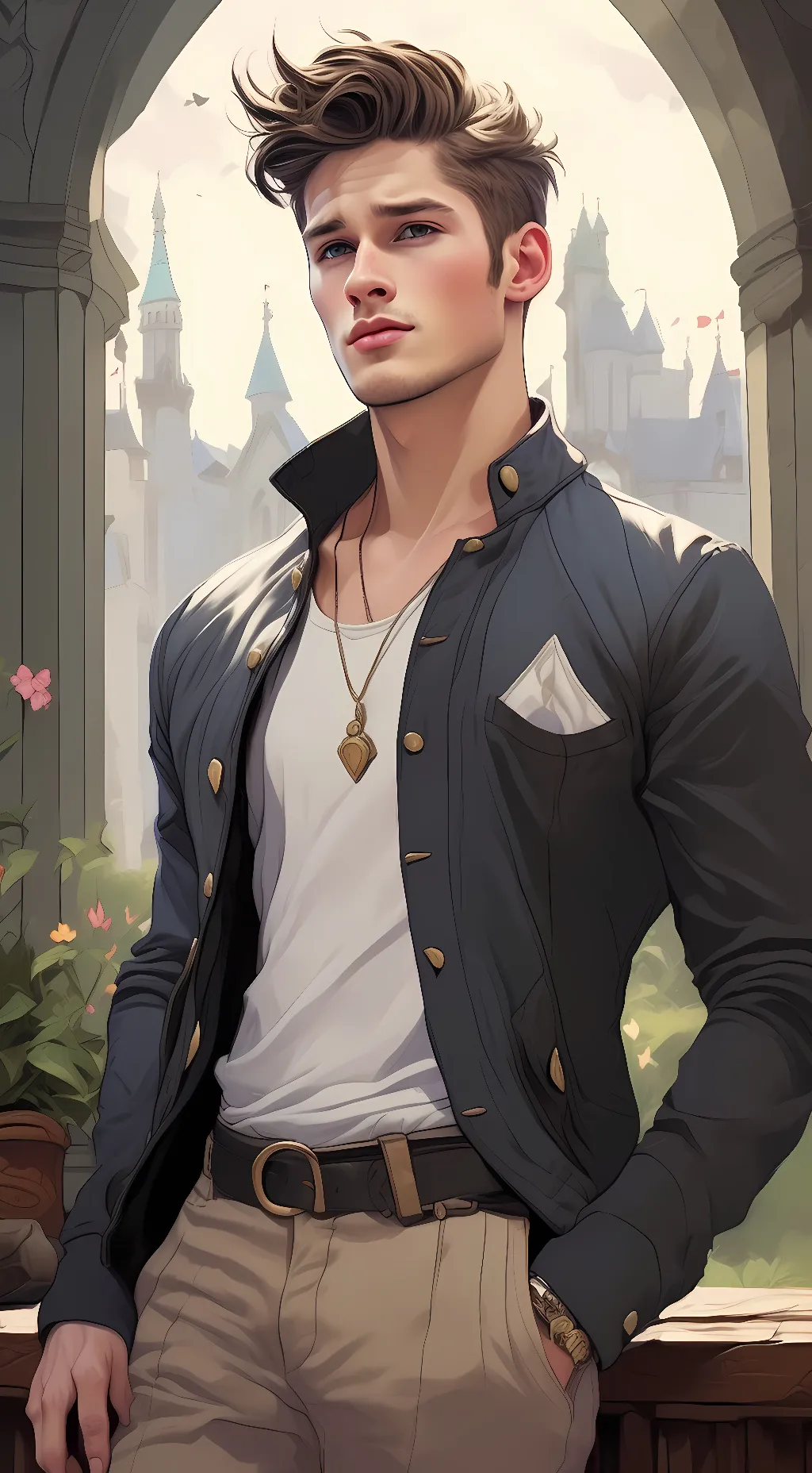 ai character: james background