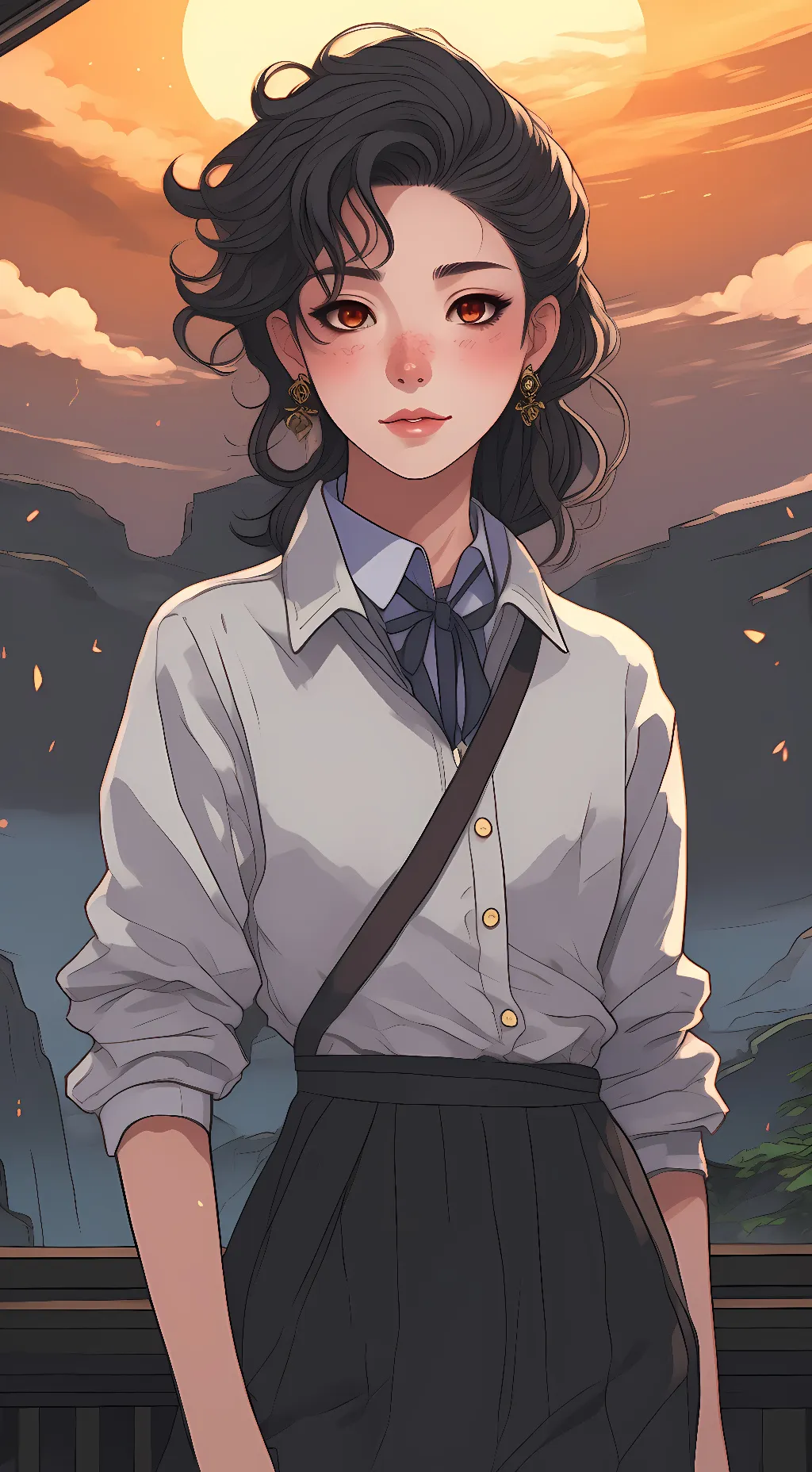 ai character: Aria Lyons background