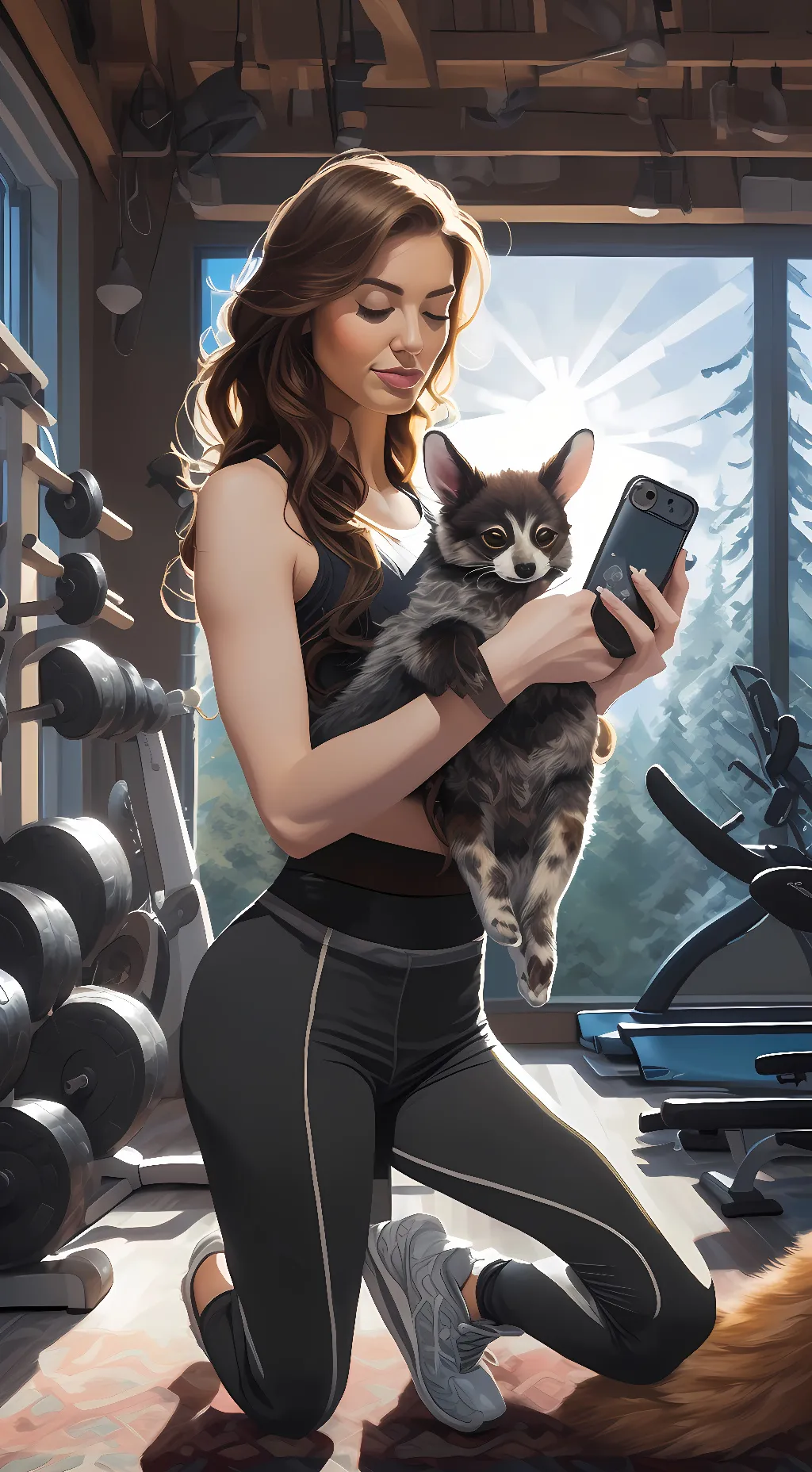 ai character: Kaylee background