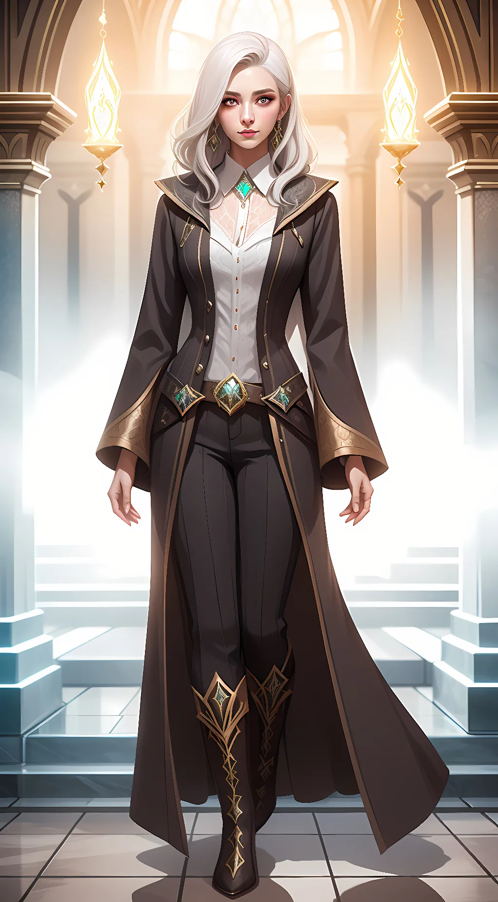 ai character: darline background