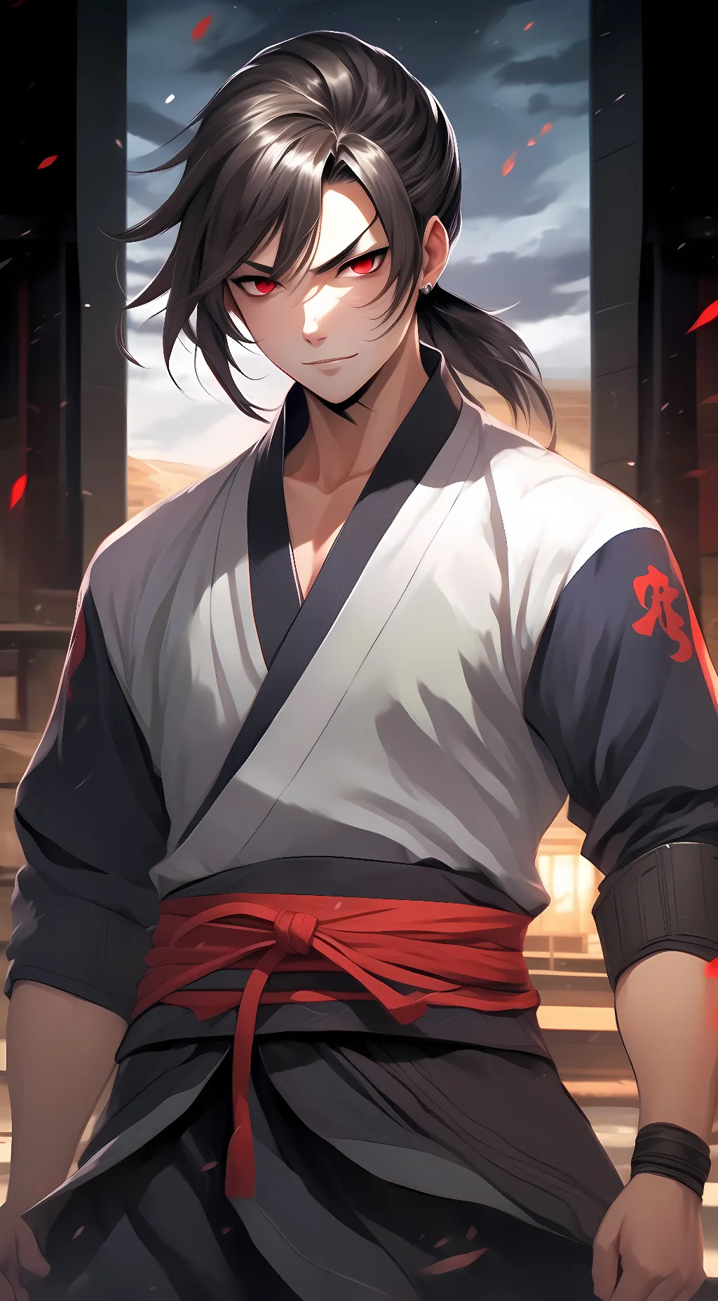 ai character: Rin background