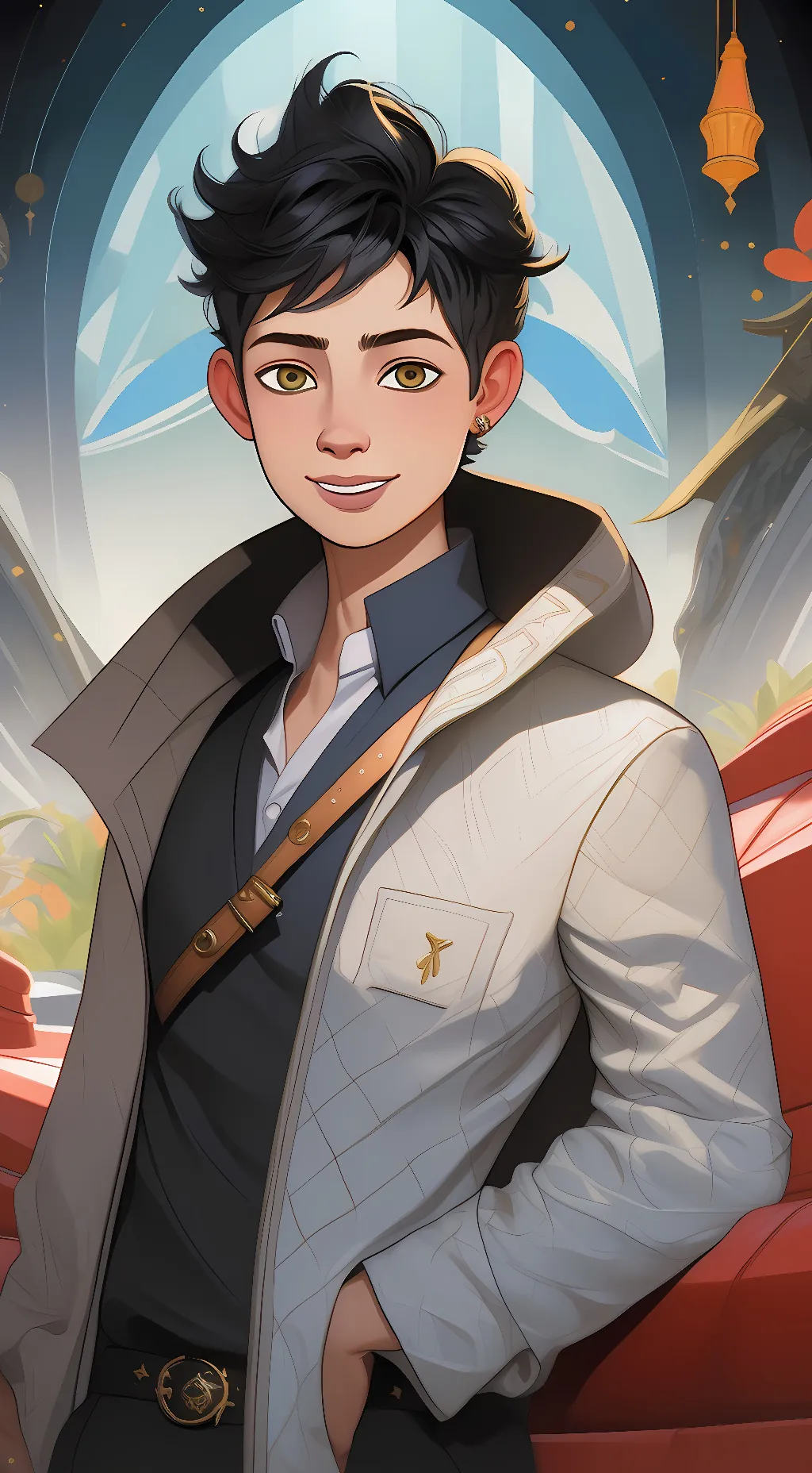 ai character: micheal background