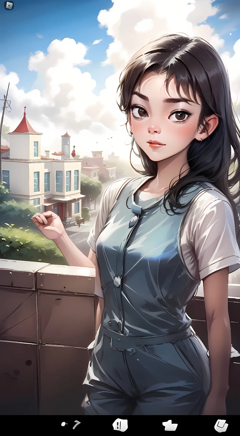 ai character: Sophia Tan background