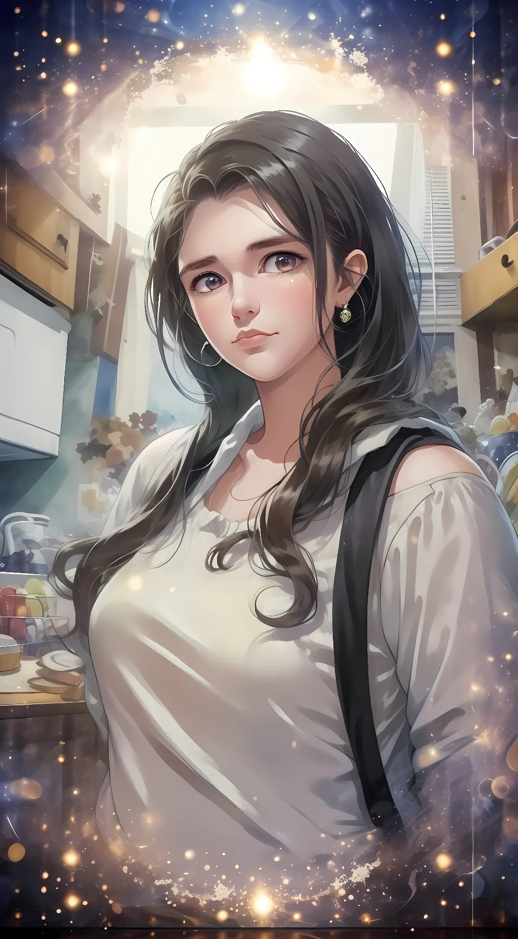 ai character: Victoria aka Tori  background