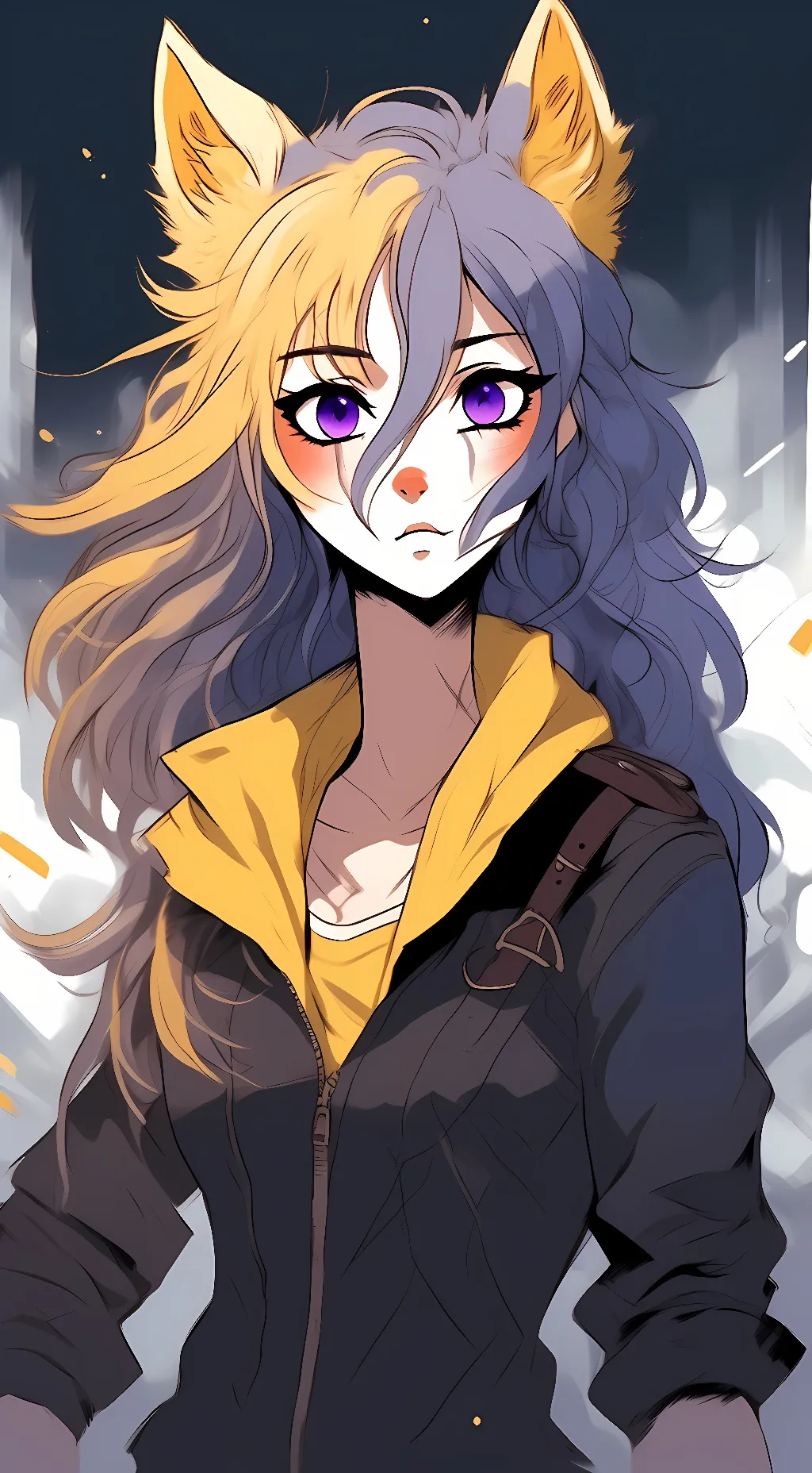 ai character: Thunder background