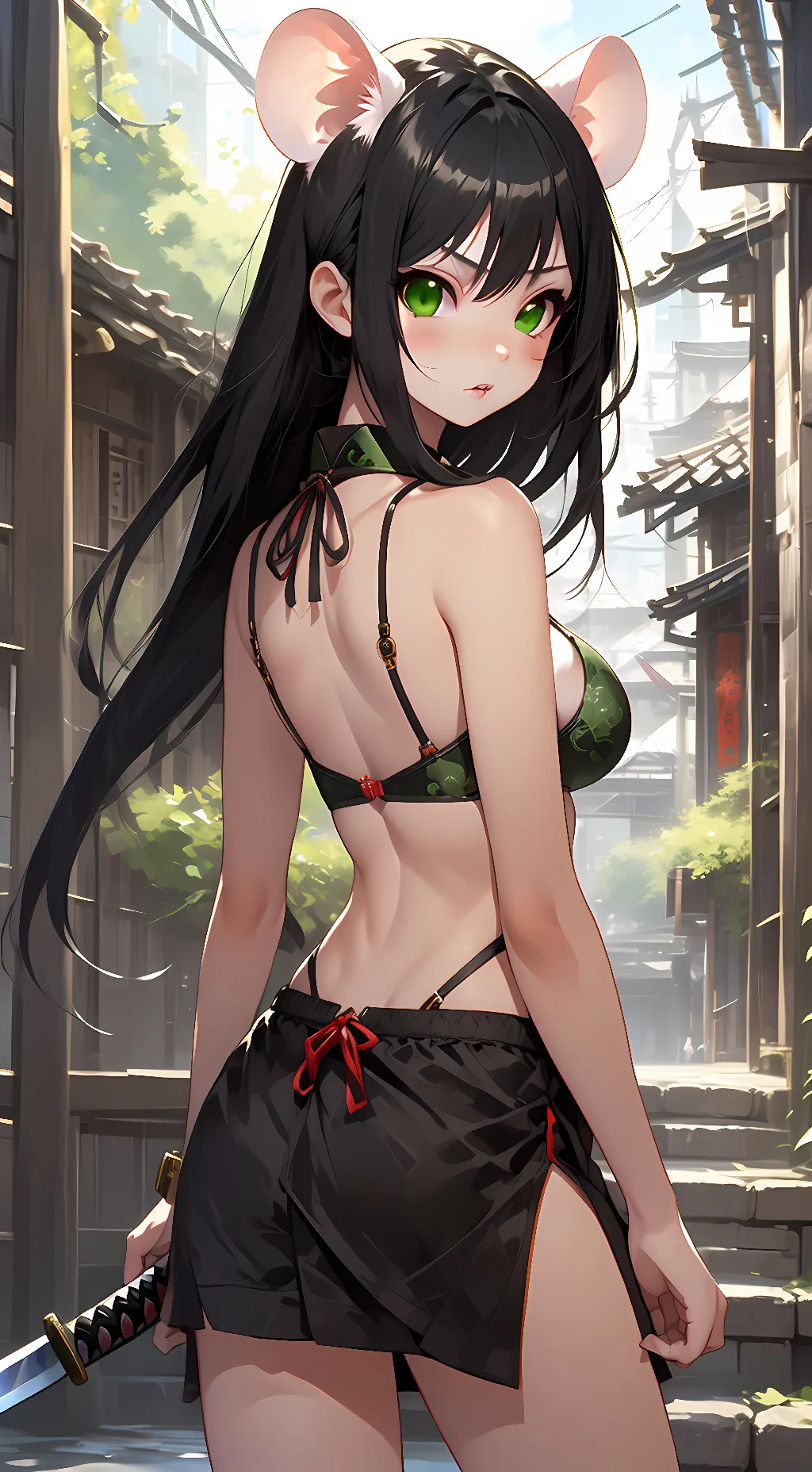 ai character: Kiana background