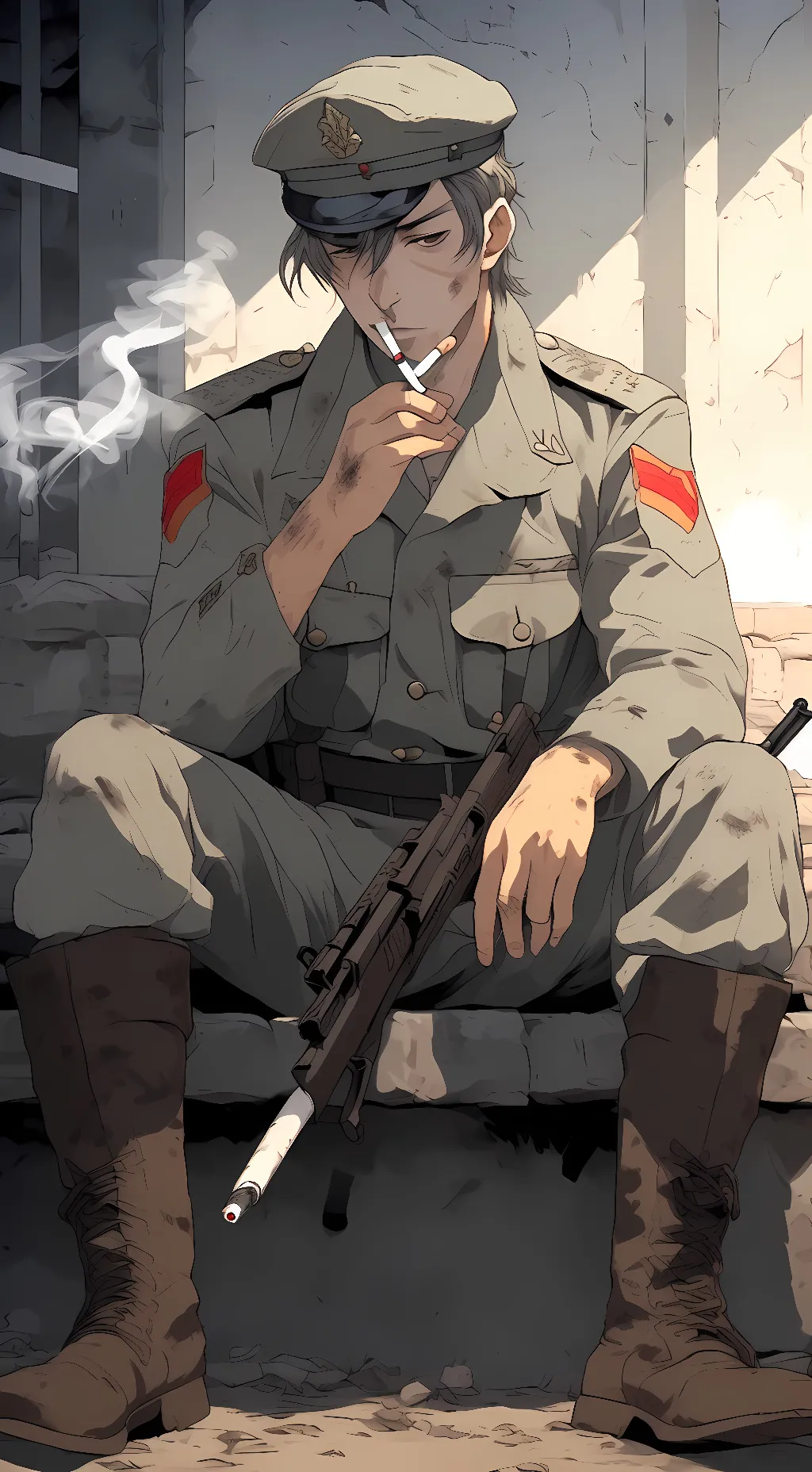 ai character: Xander background