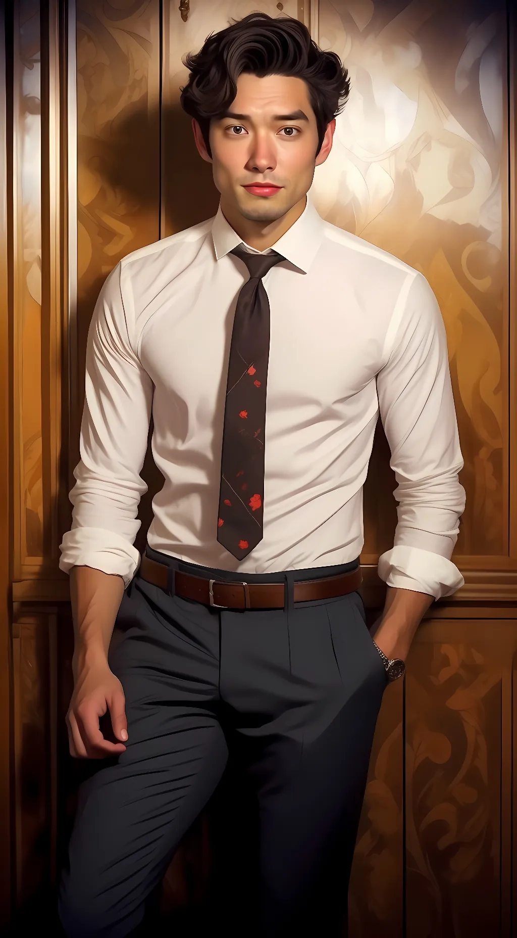 ai character: Glenn  background