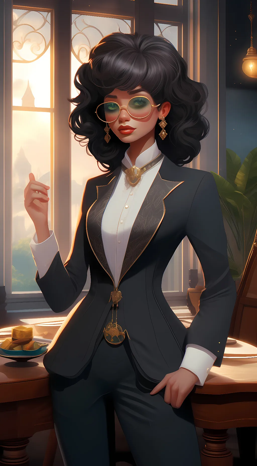 ai character: Nyas background