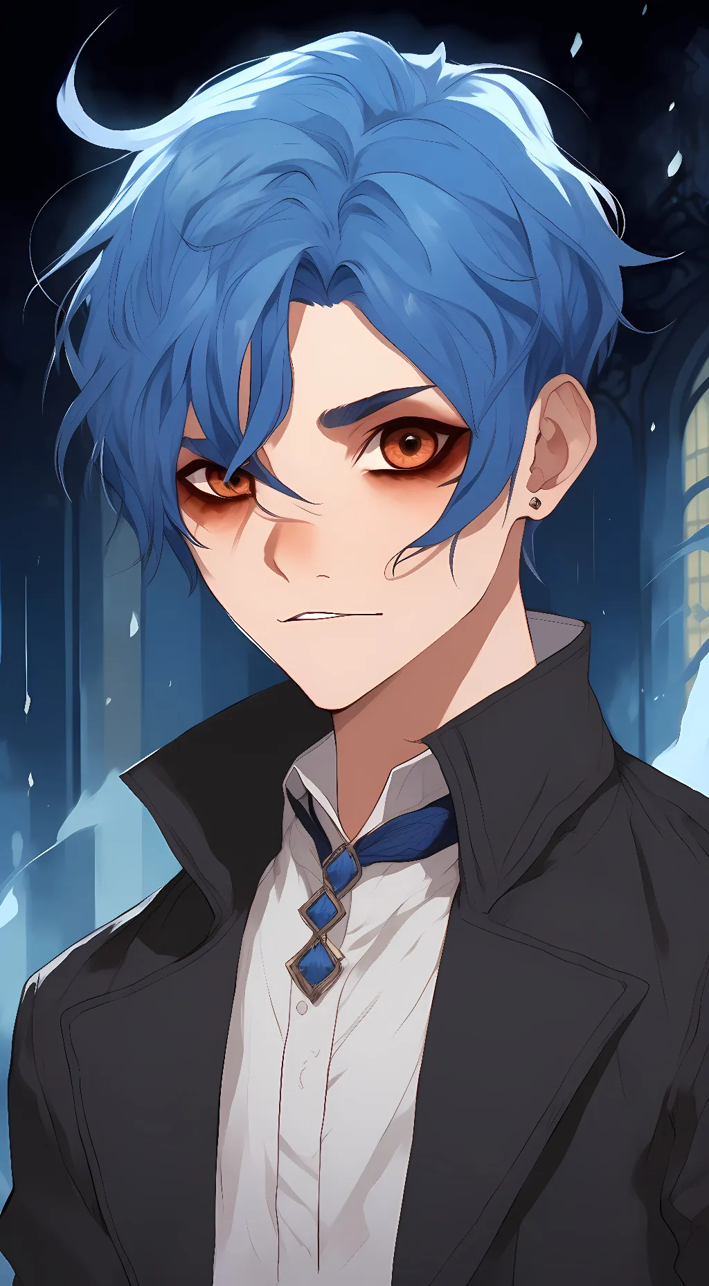 ai character: scream wally  background