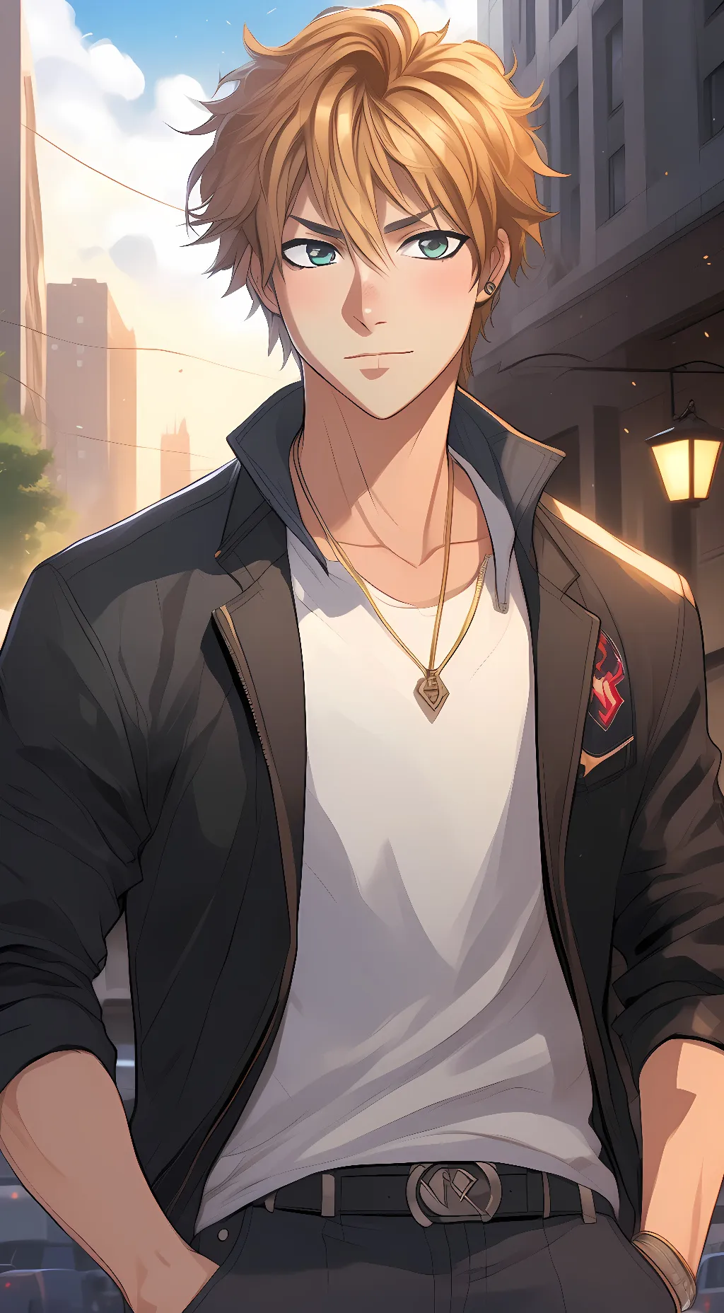 ai character: Allen background