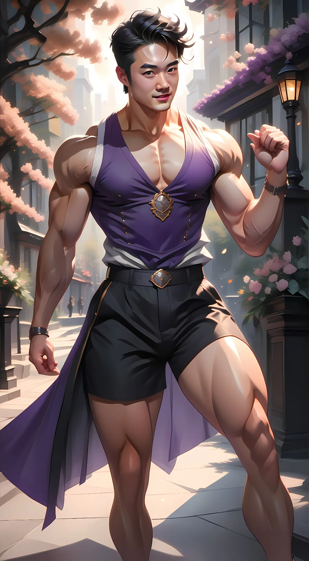 ai character: Bara background