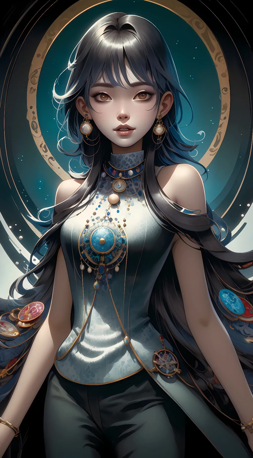 ai character: Ella Williams background