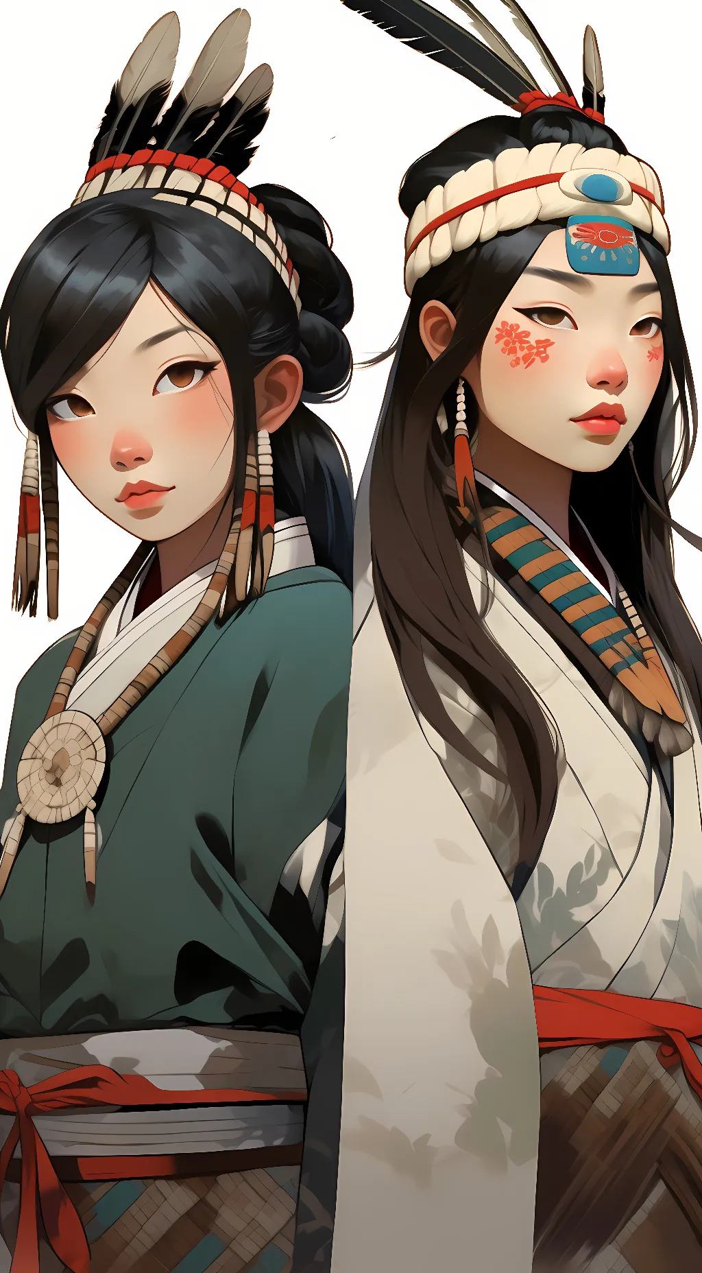 ai character: Echitai and Wanska background