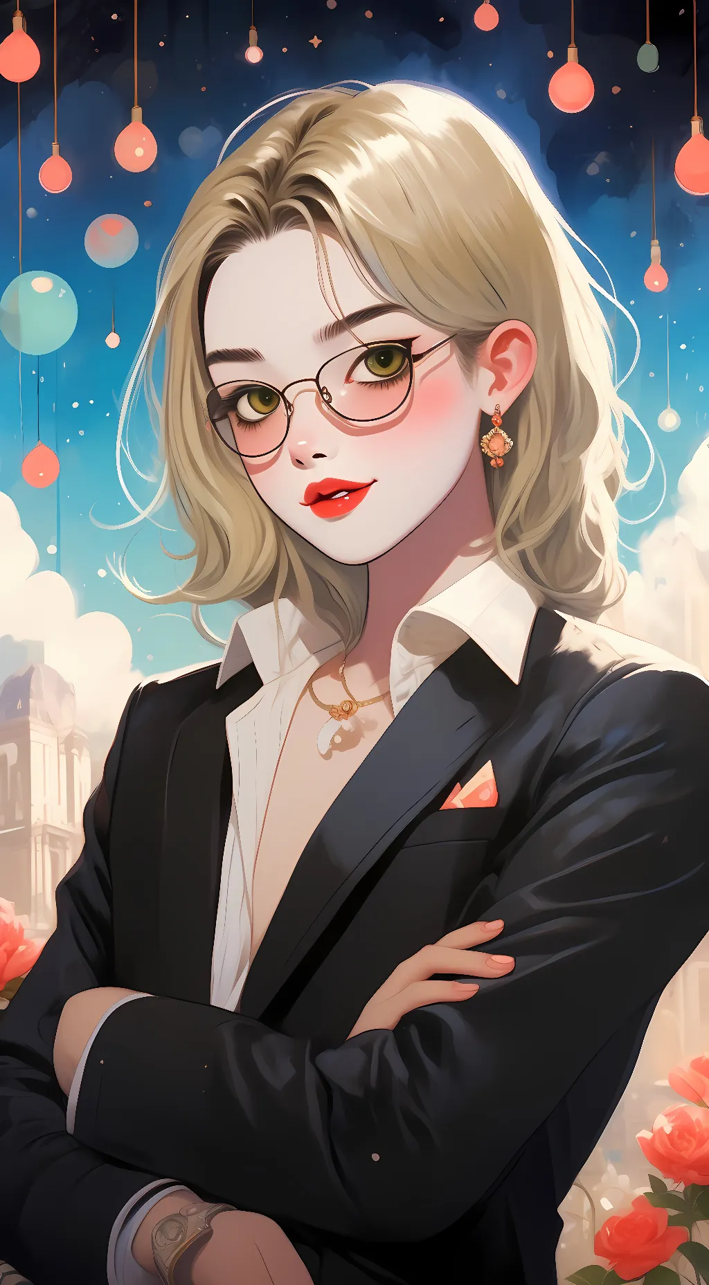 ai character: sophie background