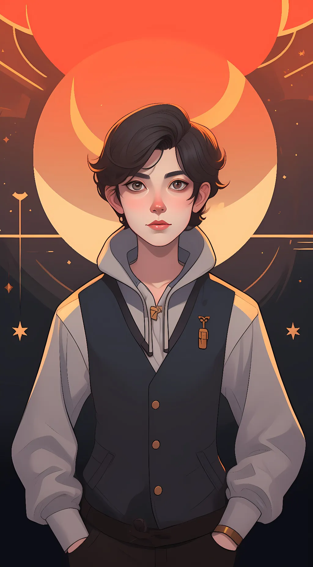 ai character: Drake  background