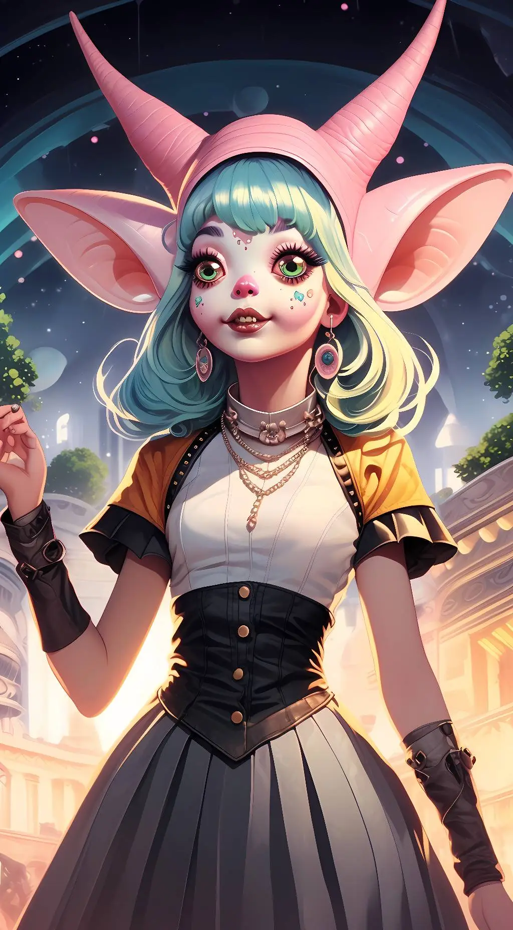 ai character: Xyla background