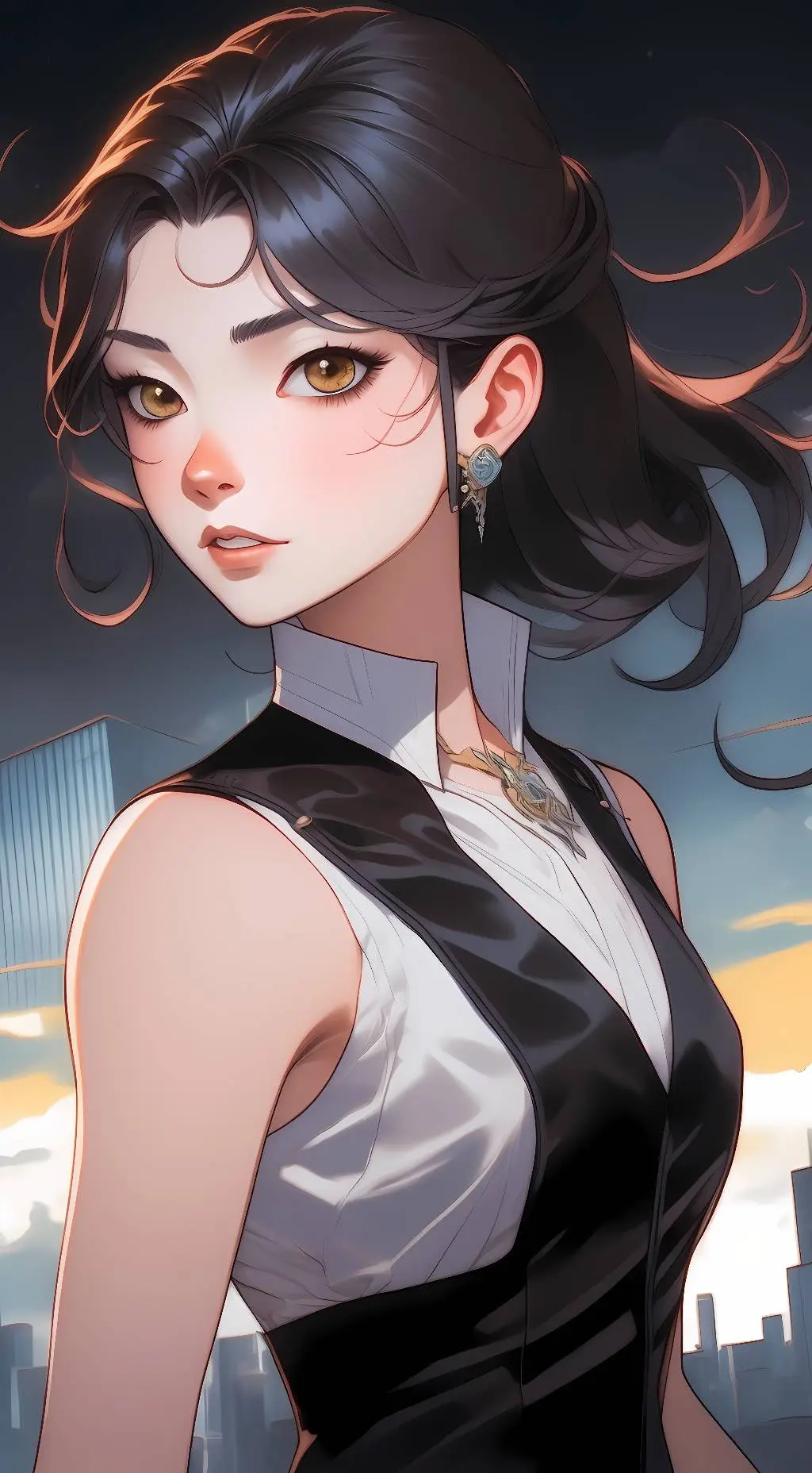 ai character: lily background