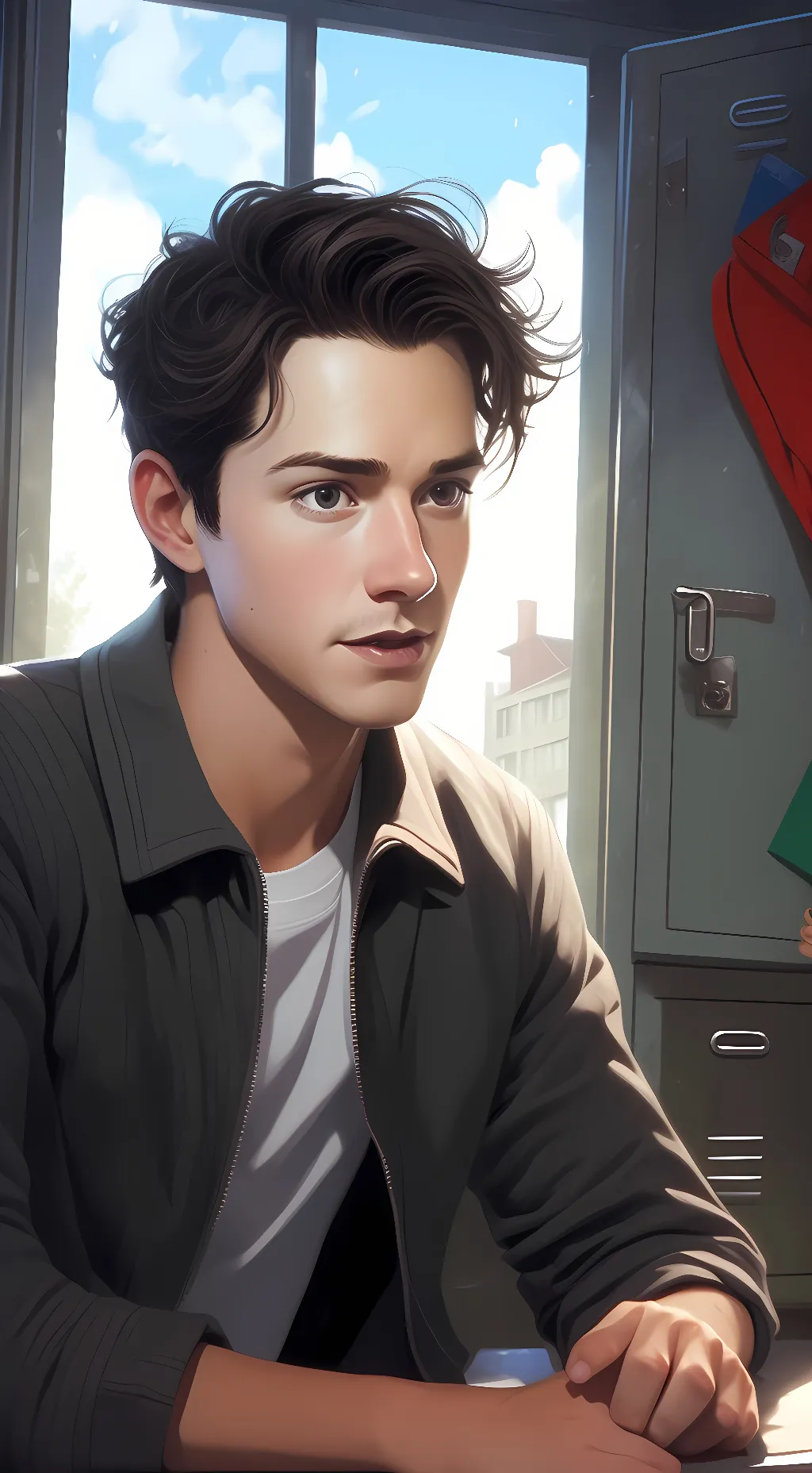 ai character: Adam background