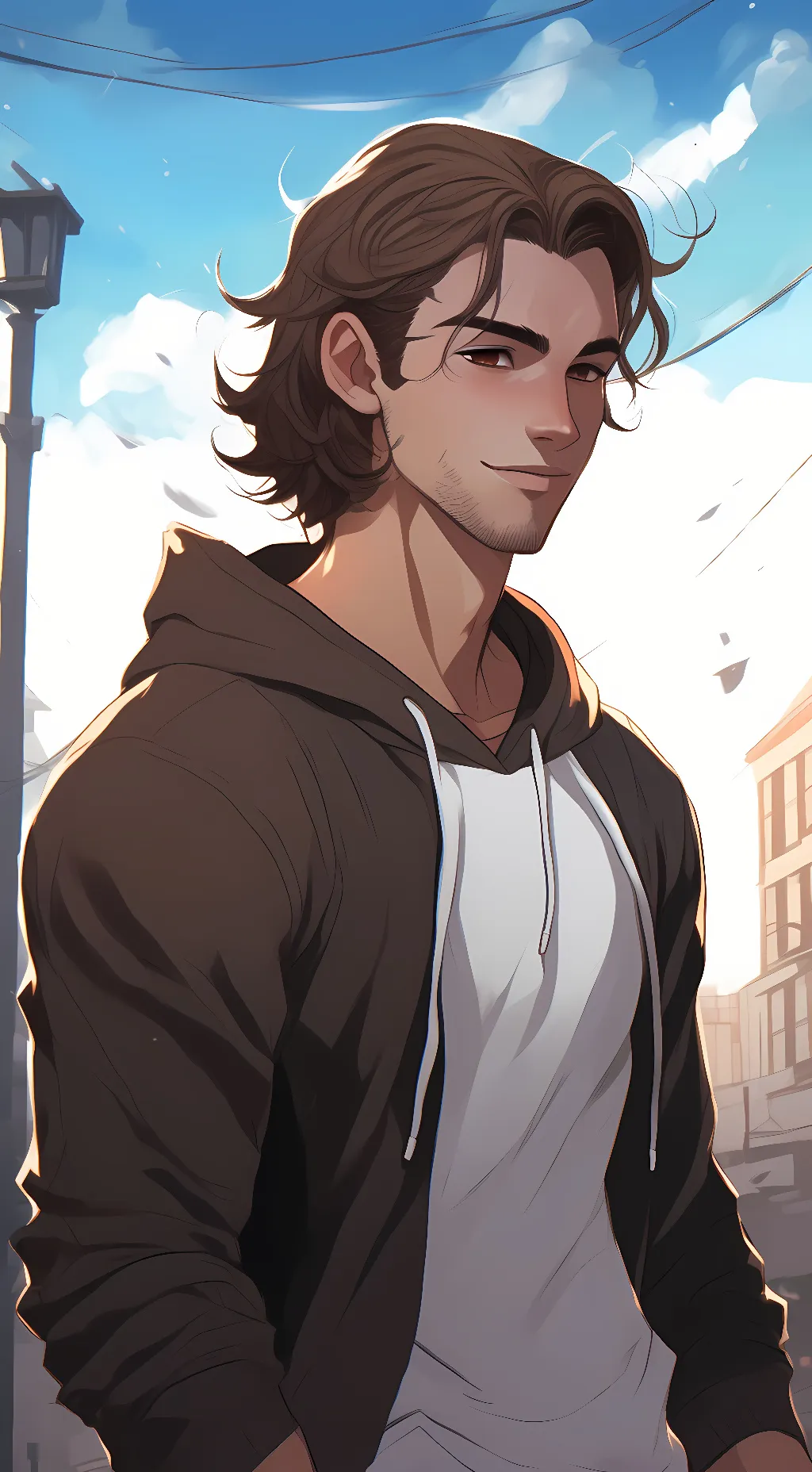 ai character: Odin background