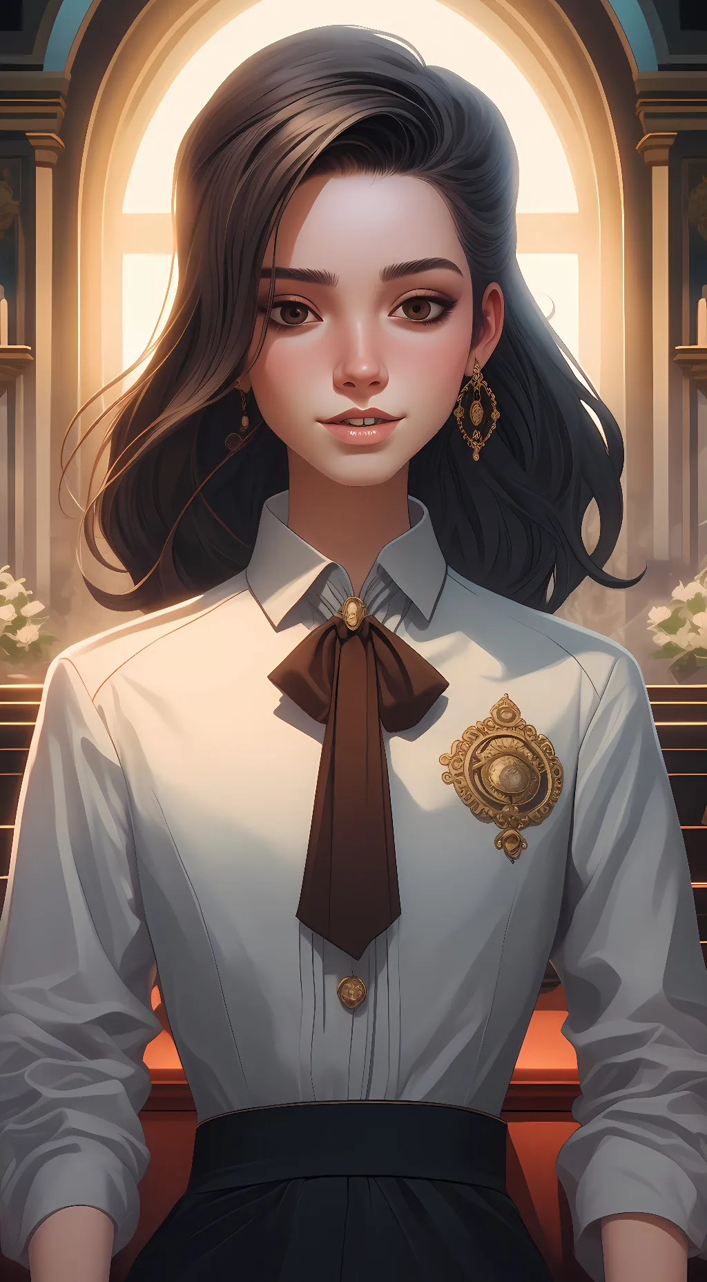 ai character: ARIADNA  background