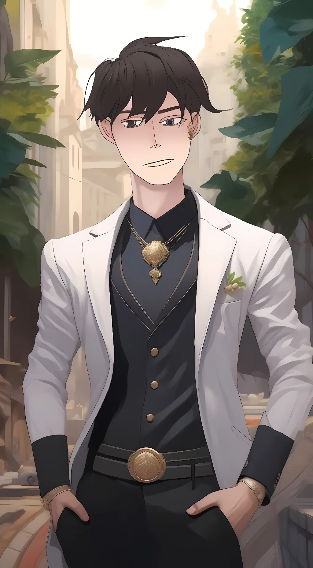 ai character: Mills background